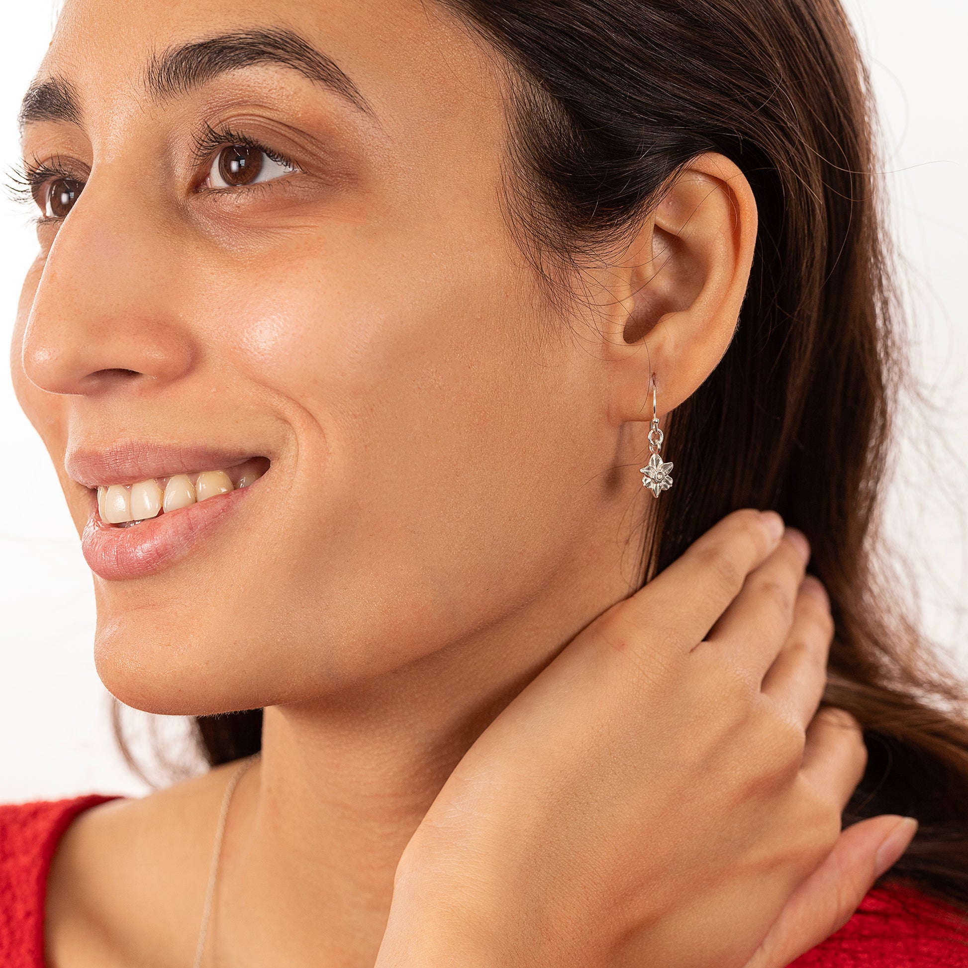 daffodil earrings