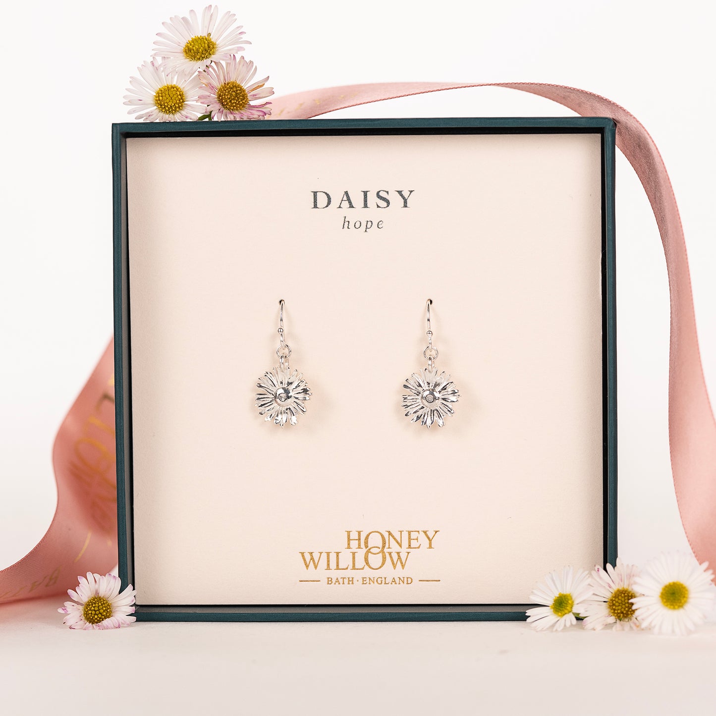 daisy earrings