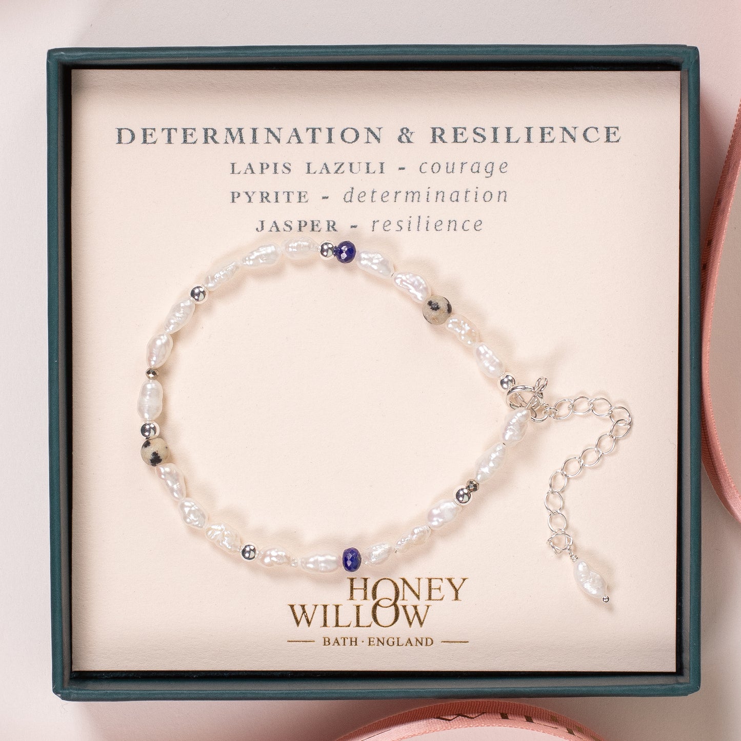 determination and resilience bracelet