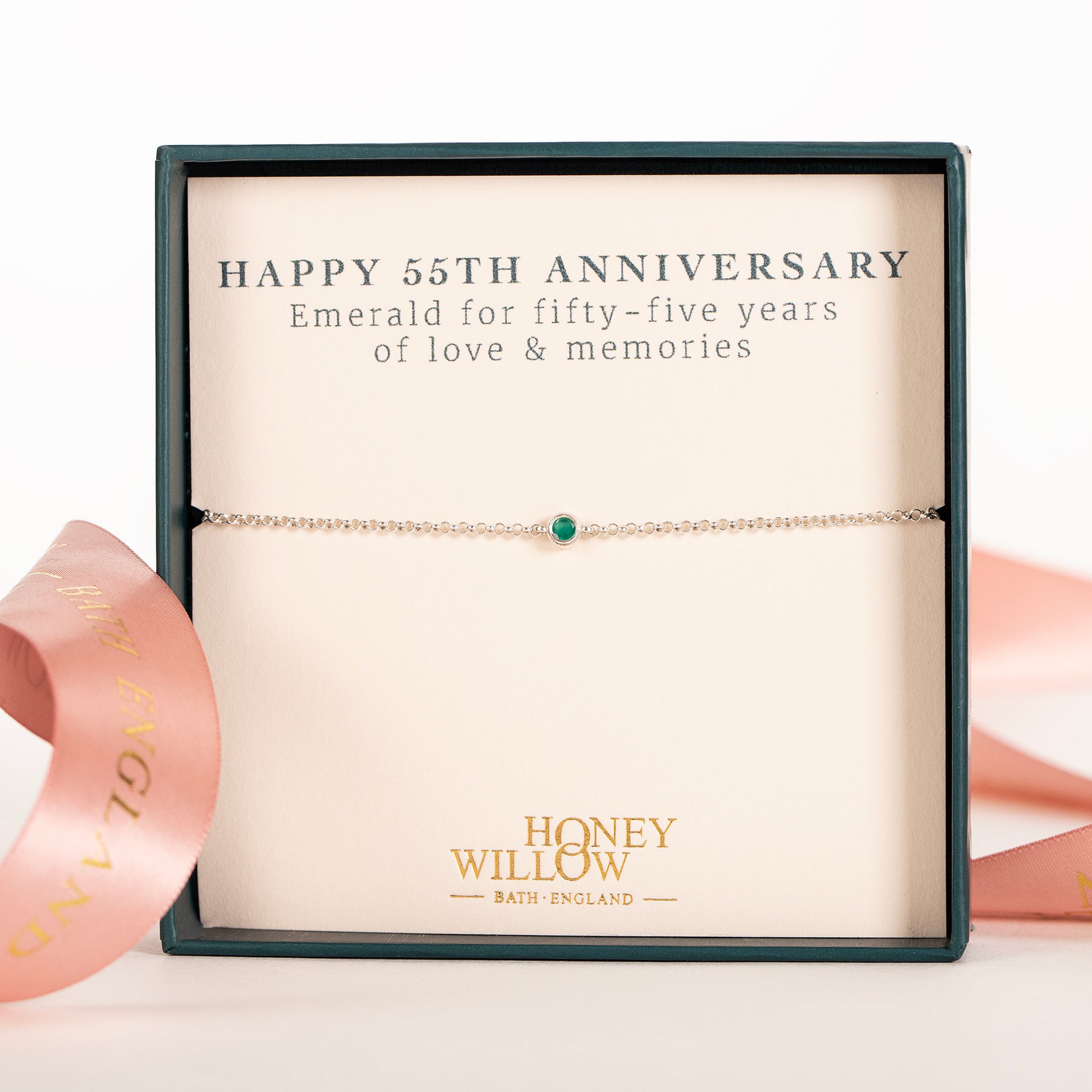 55th anniversary bracelet