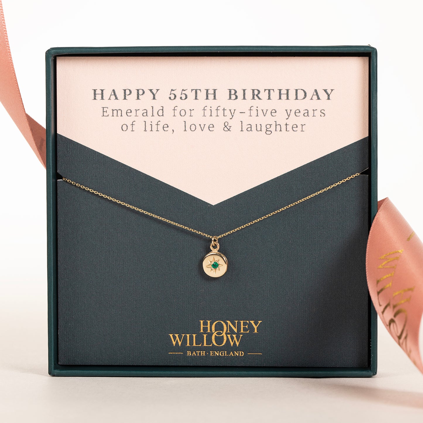 55th birthday necklace