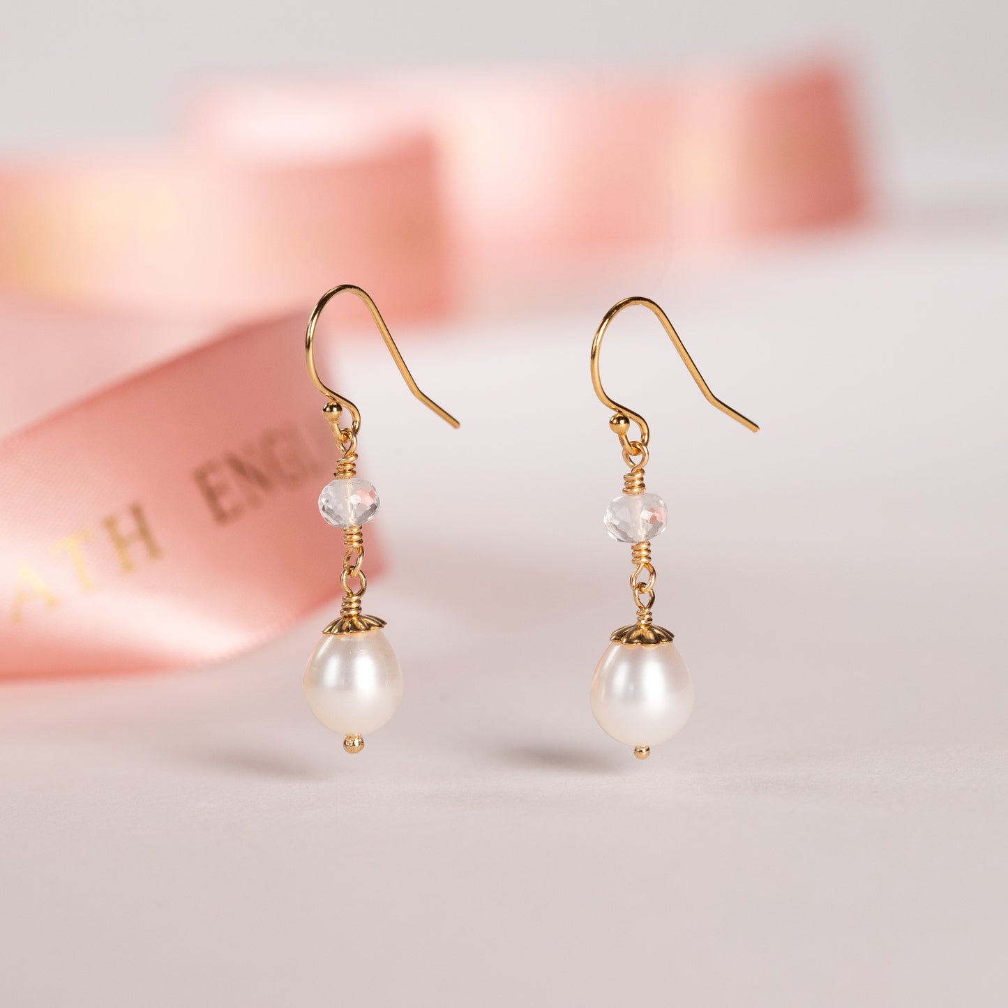 Pearl Drop Earrings - Bridgerton Inspired - Francesca