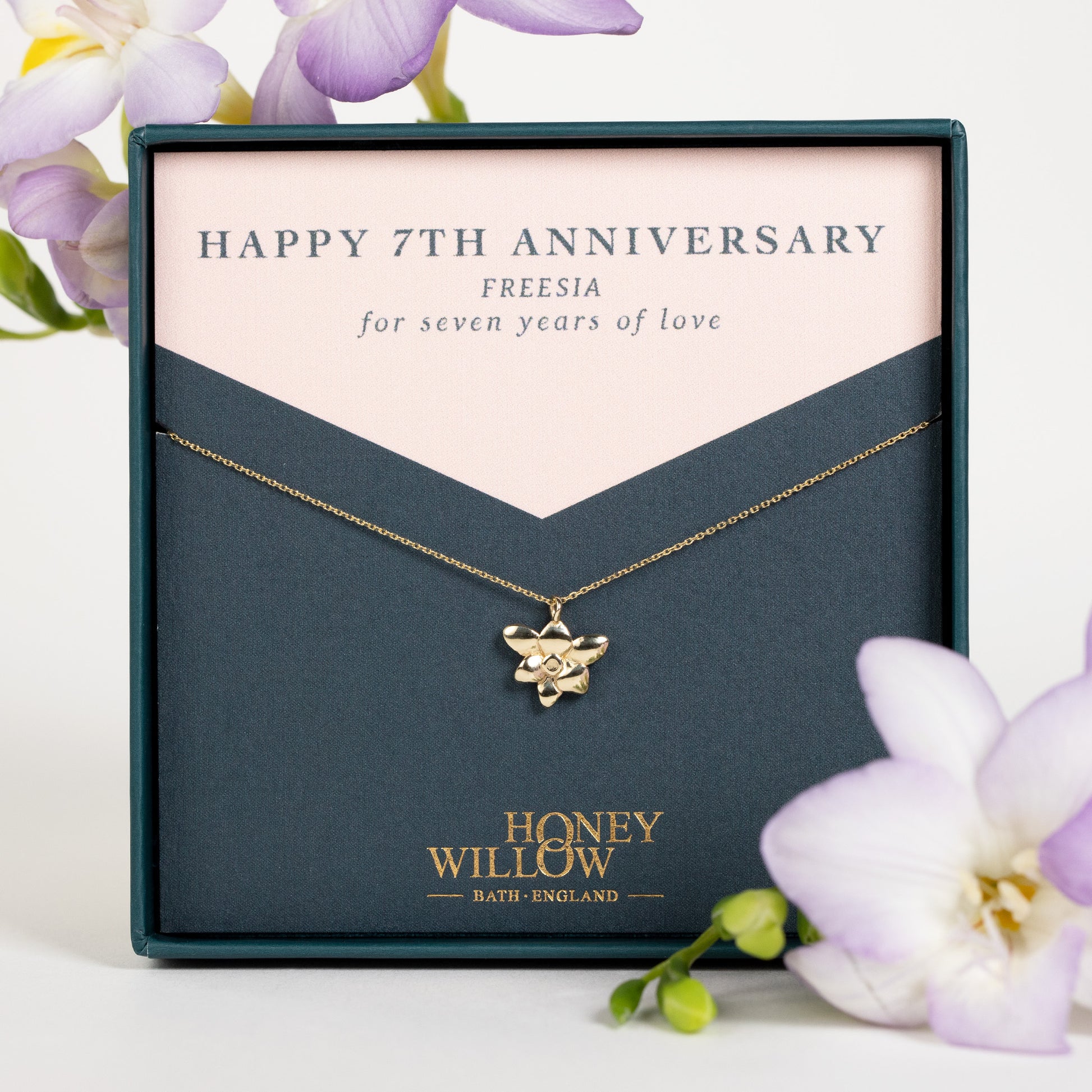 7th anniversary necklace