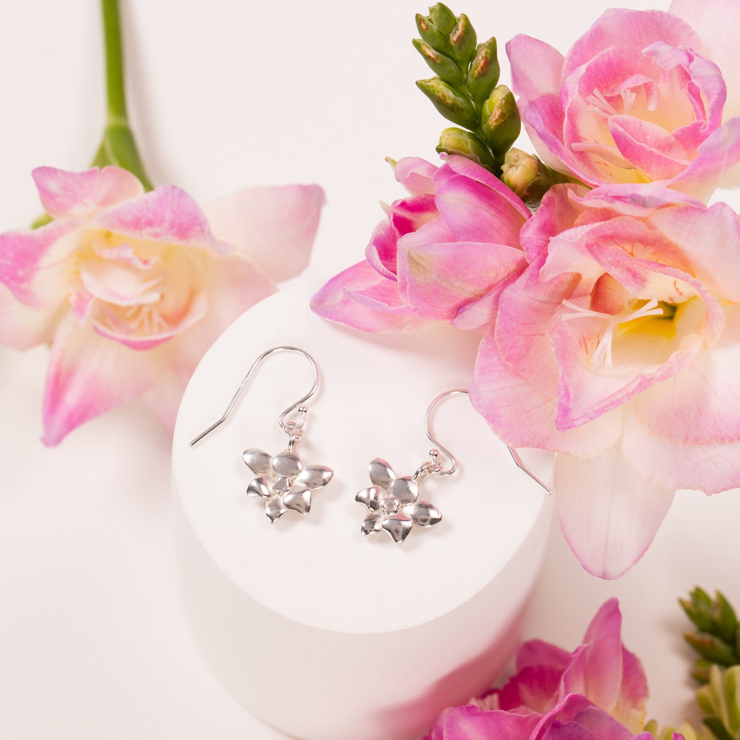 freesia earrings