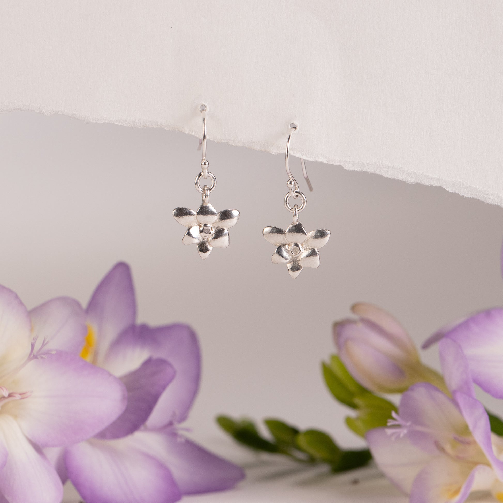 freesia earrings