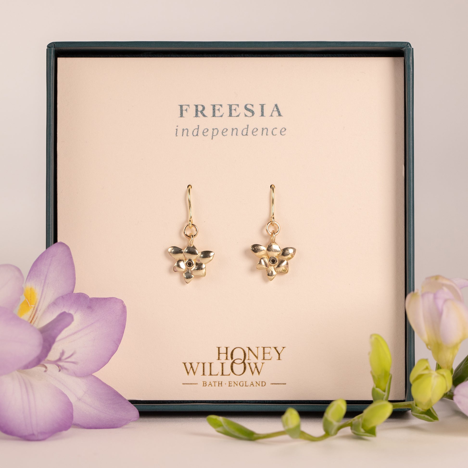 freesia earrings