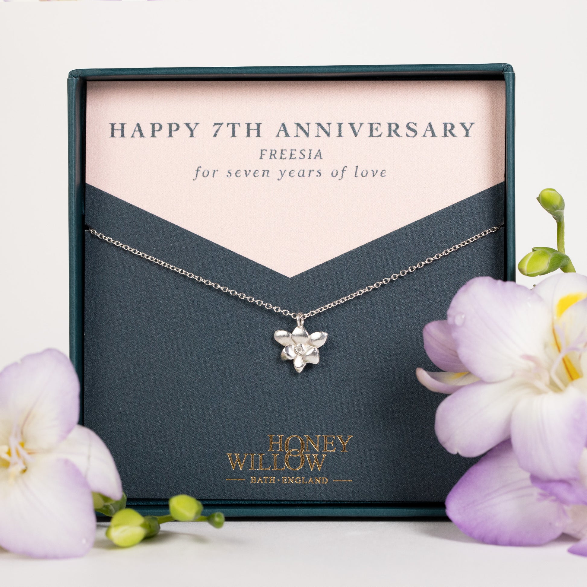 7th anniversary necklace