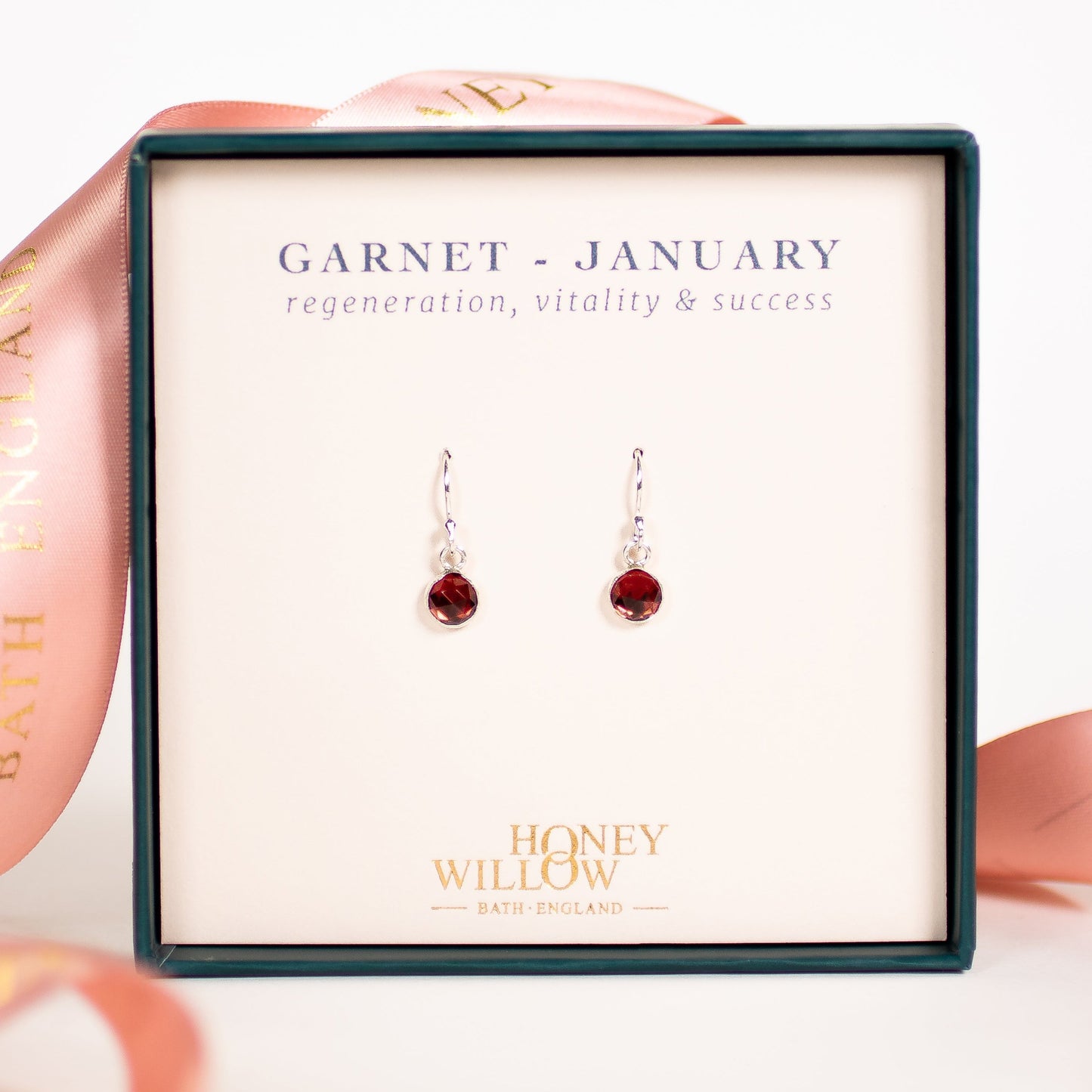 garnet earrings
