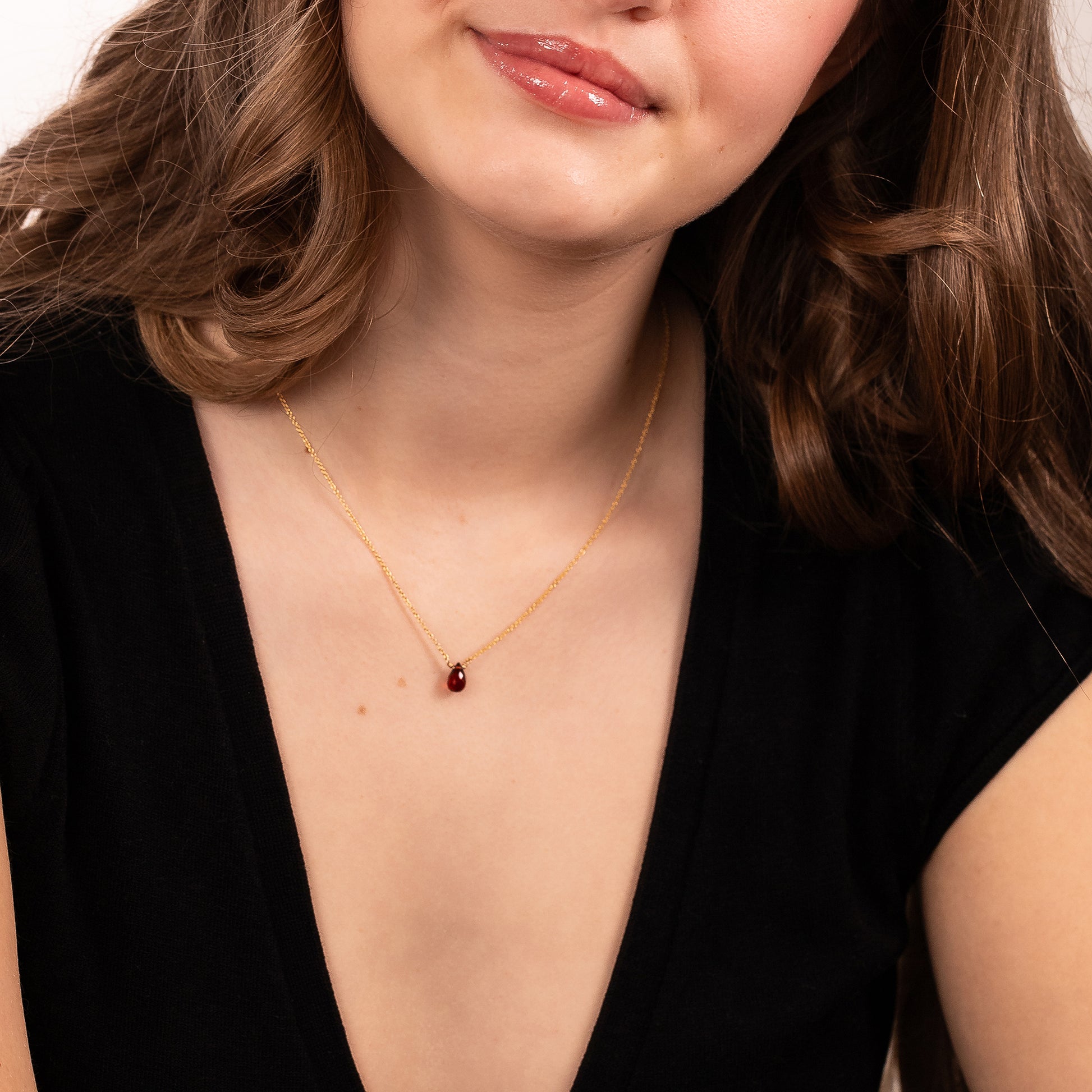 garnet necklace