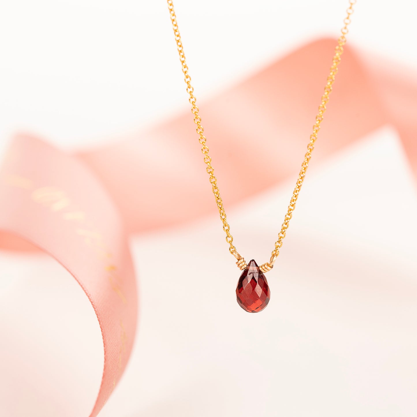 garnet necklace