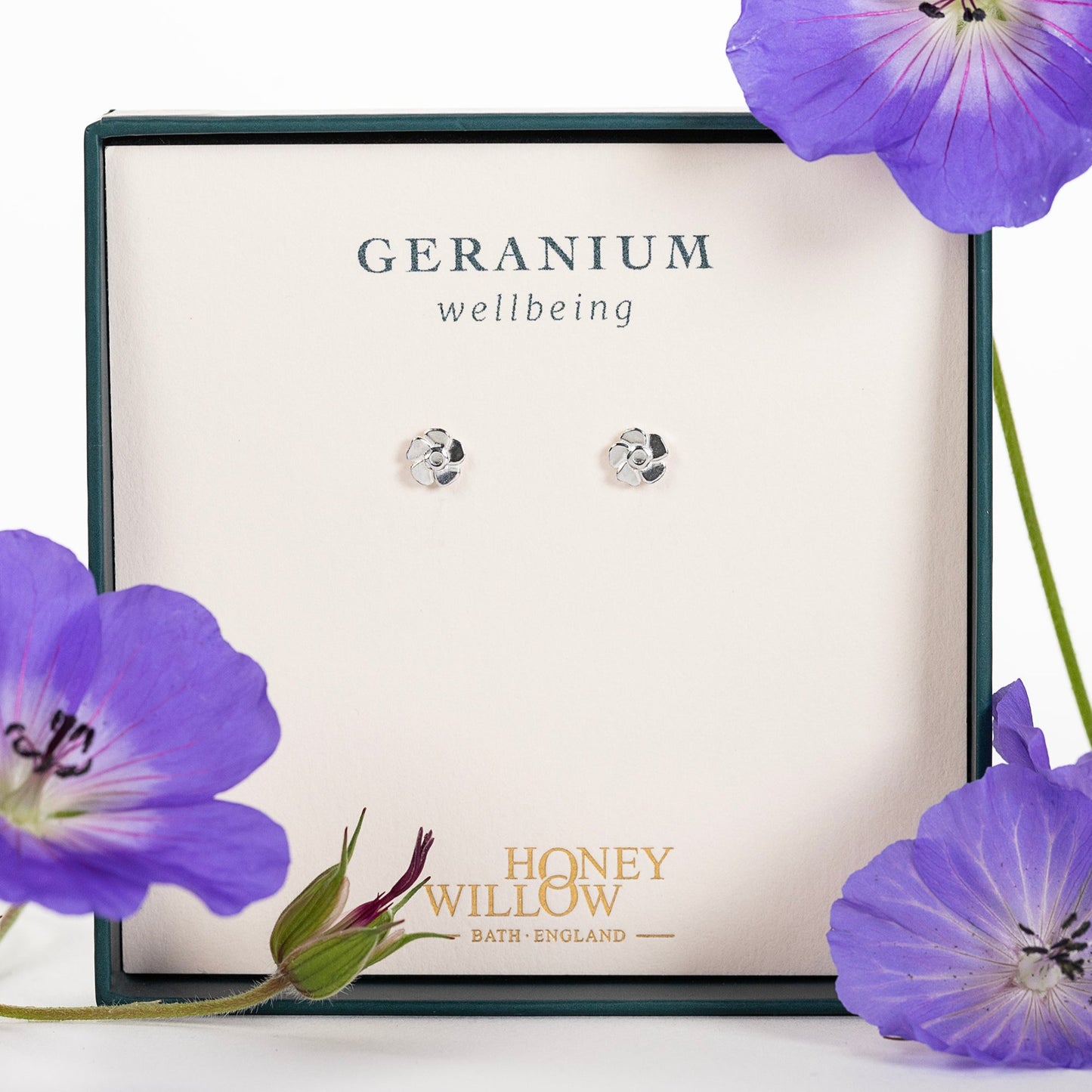 geranium studs