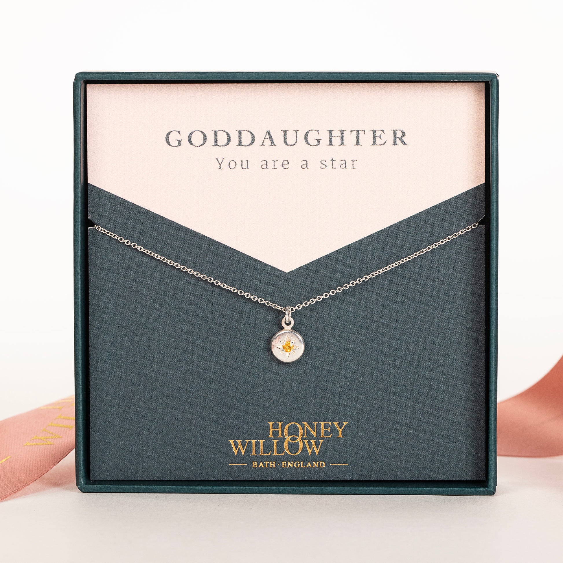 goddaughter star necklace