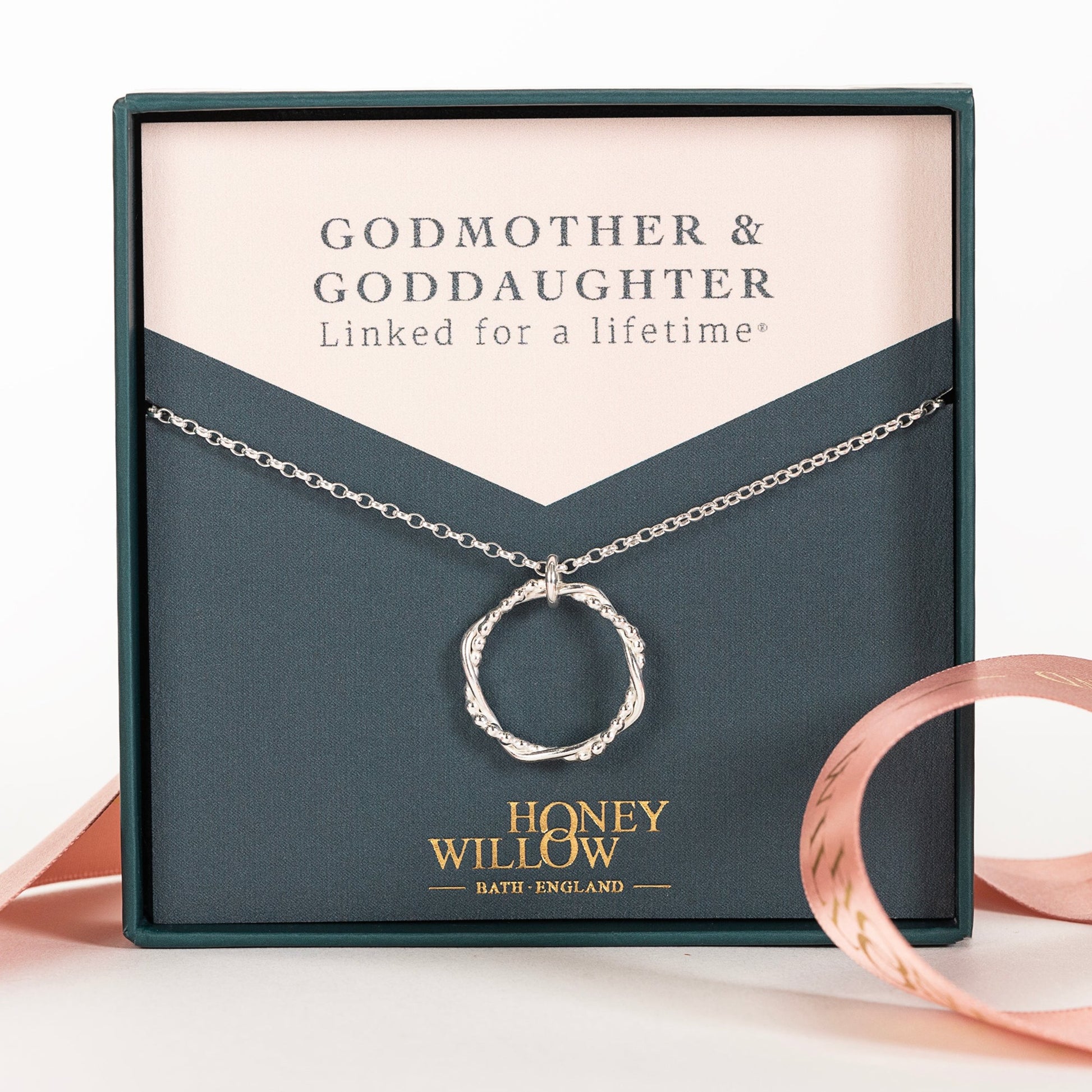 godmother goddaughter necklace