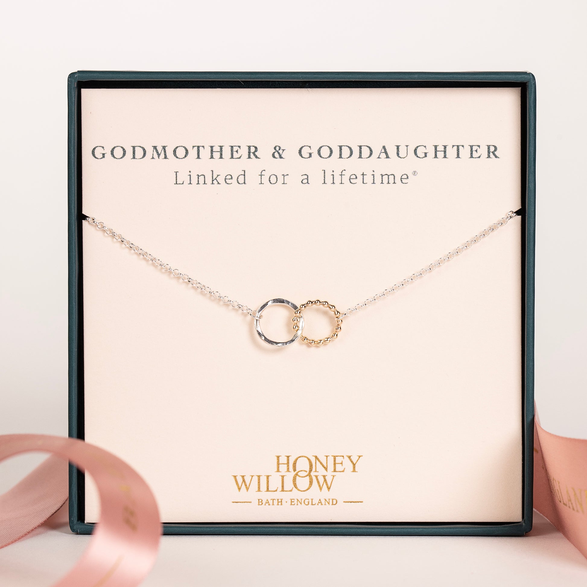 godmother goddaughter necklace