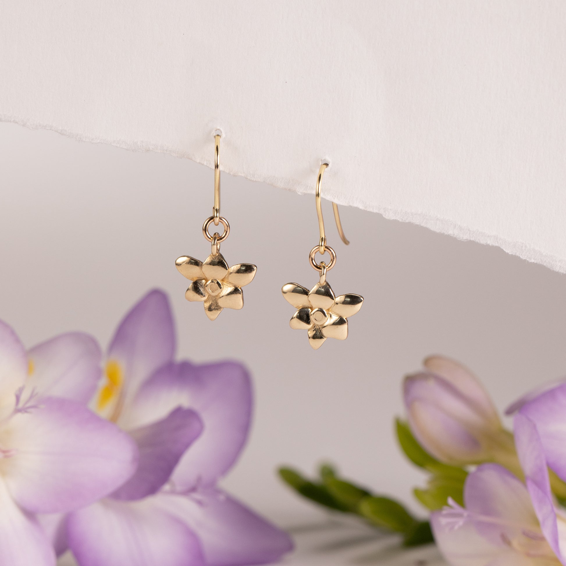 freesia earrings