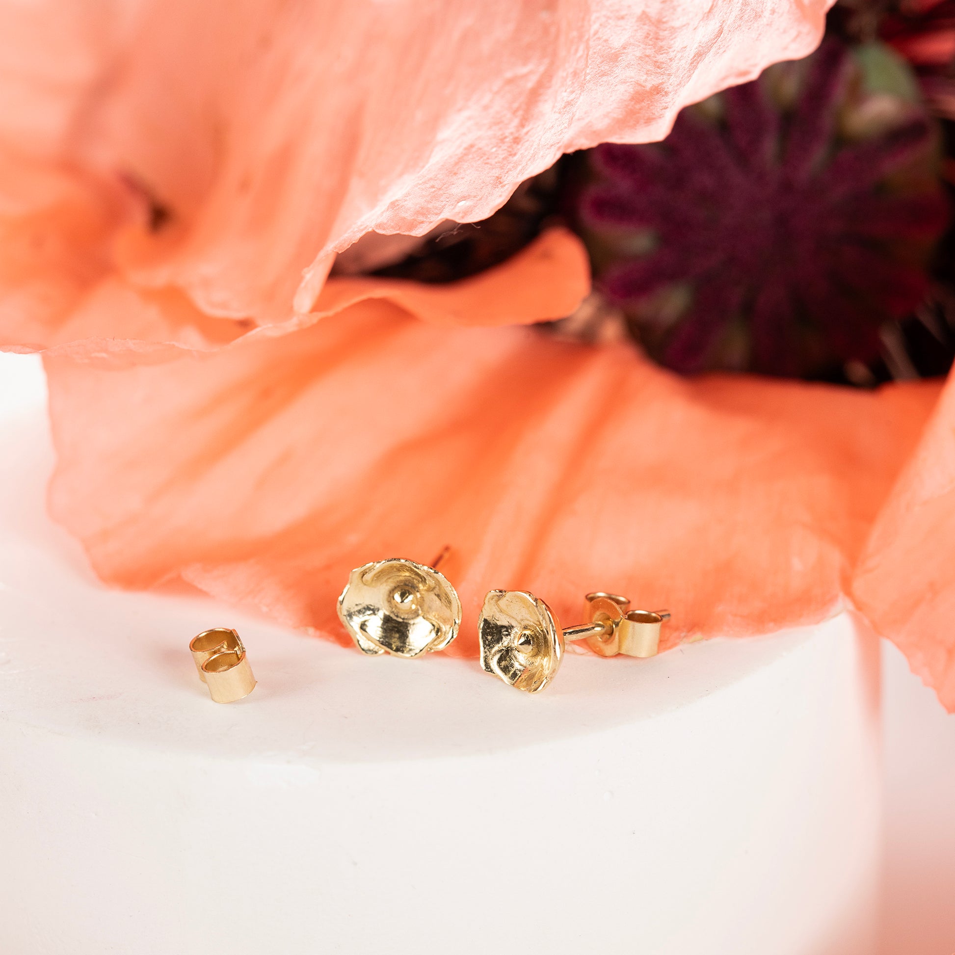 poppy studs