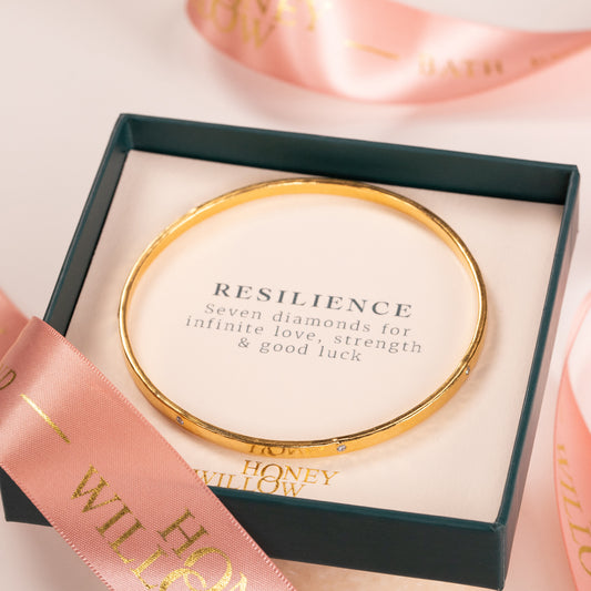 gold resilience bangle