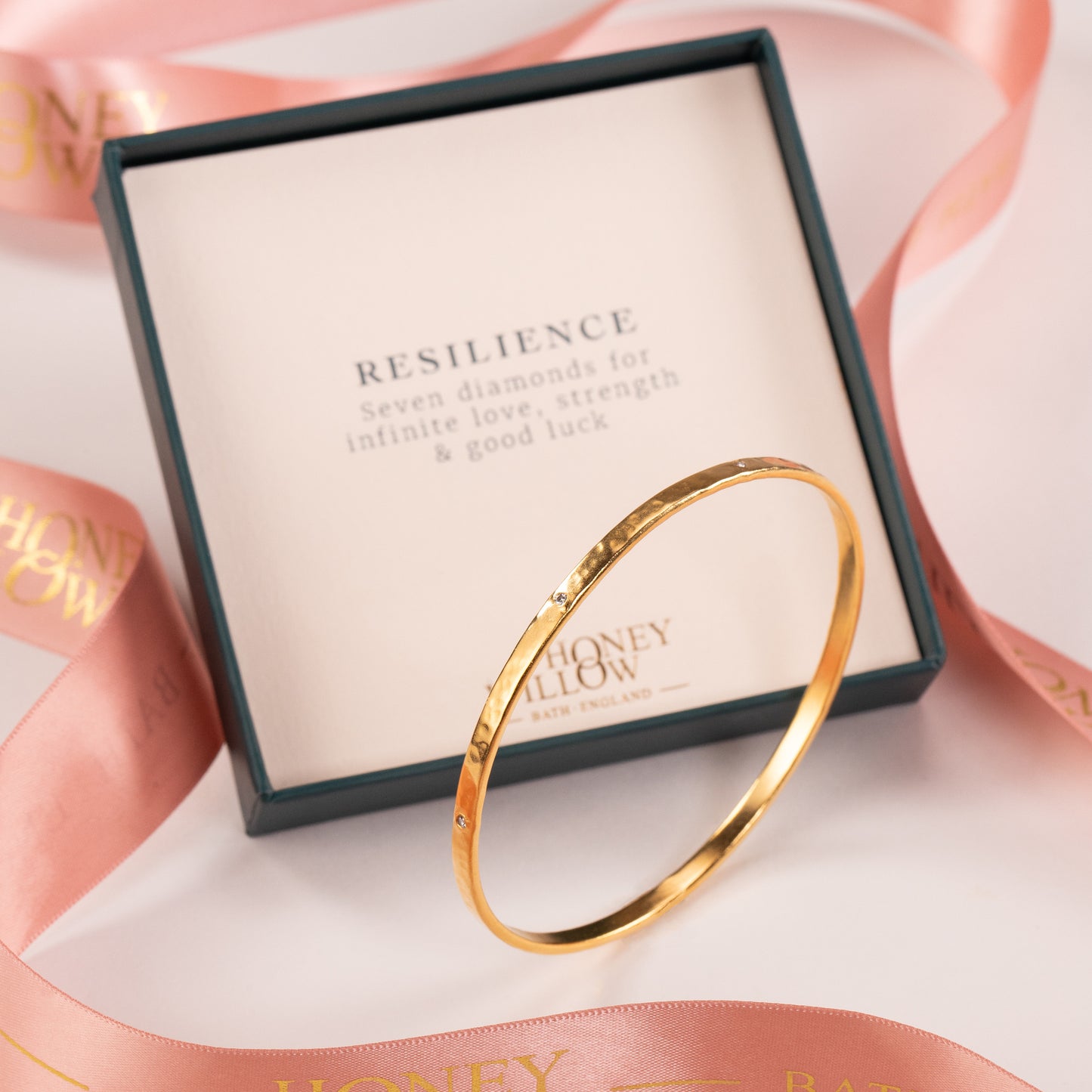 gold resilience bangle