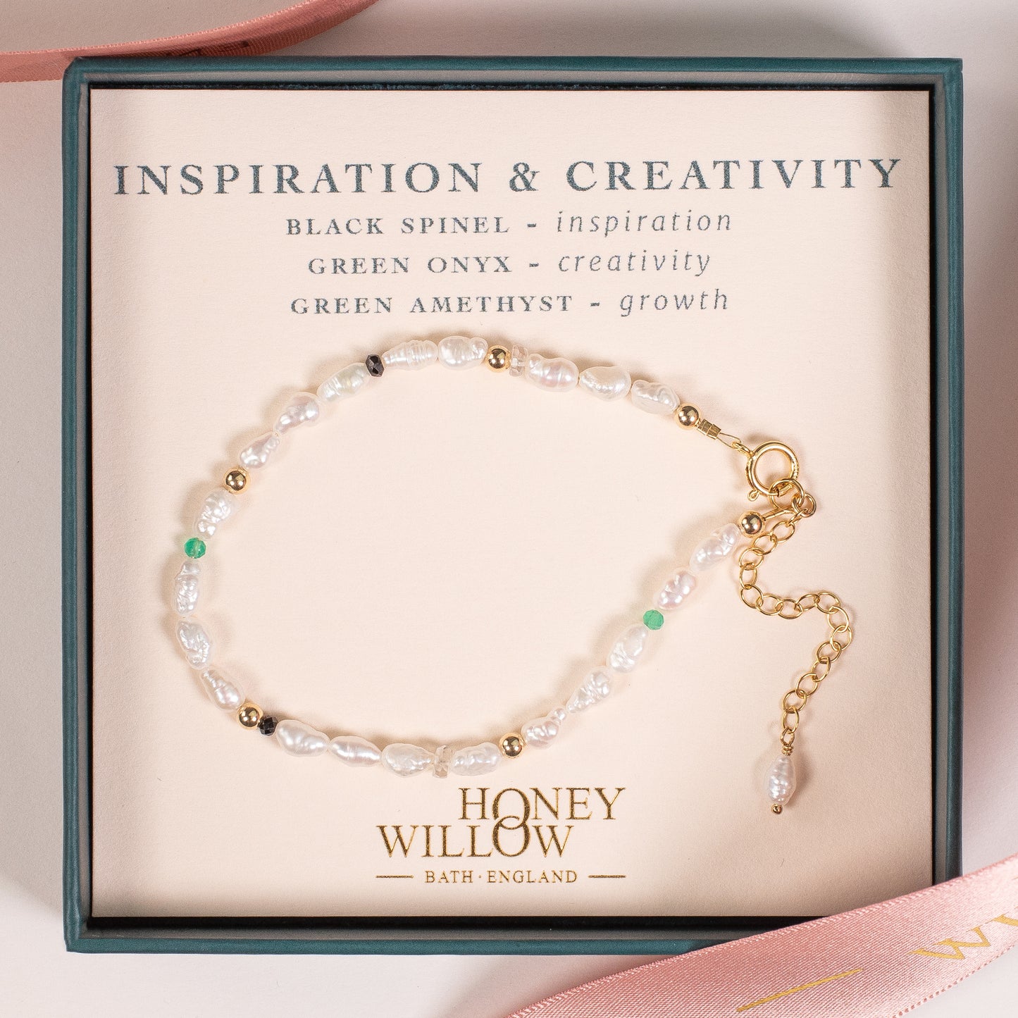 inspiration and creativity bracelet