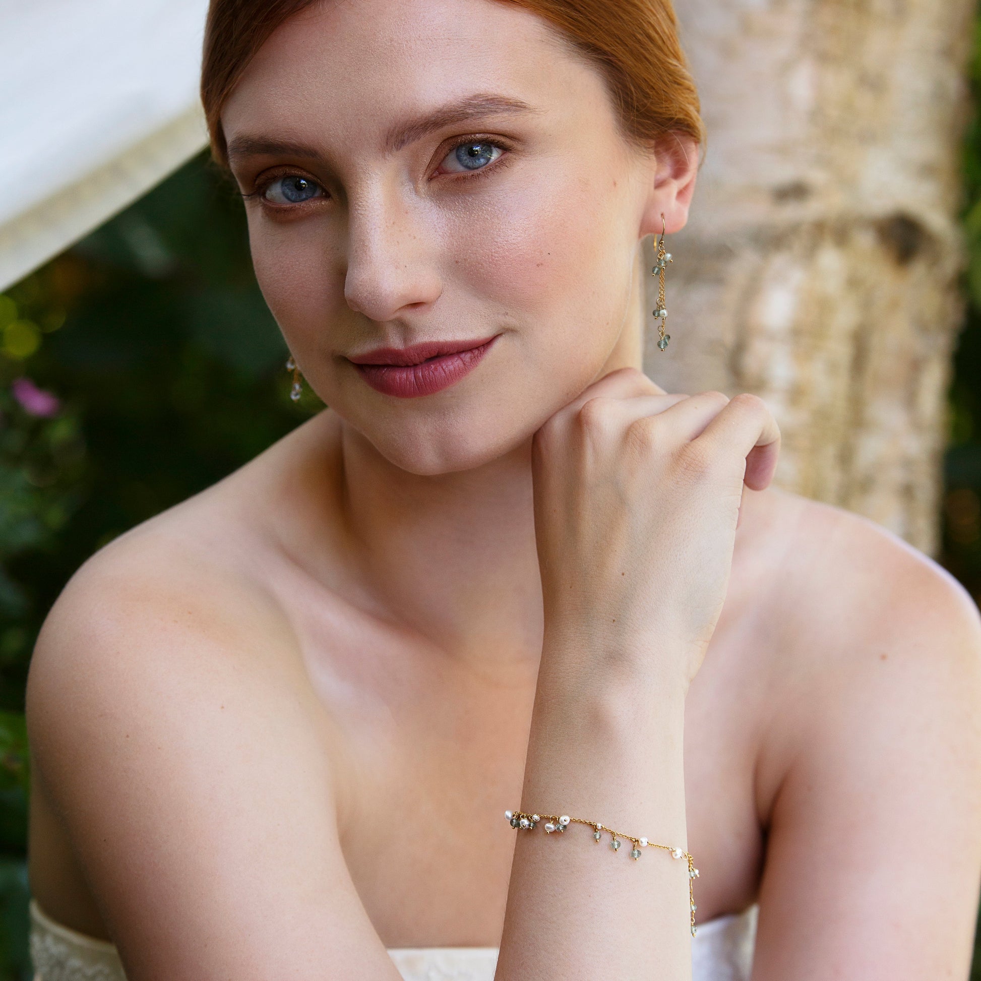 Jane 'something blue' bridal jewellery