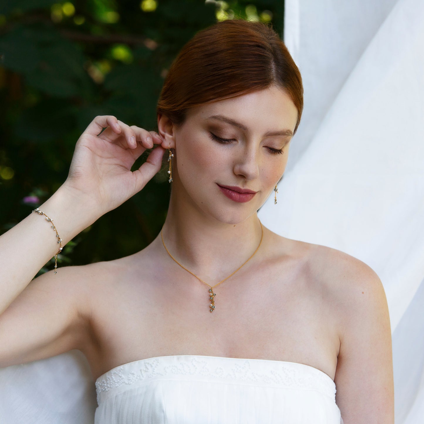 Jane 'something blue' bridal jewellery