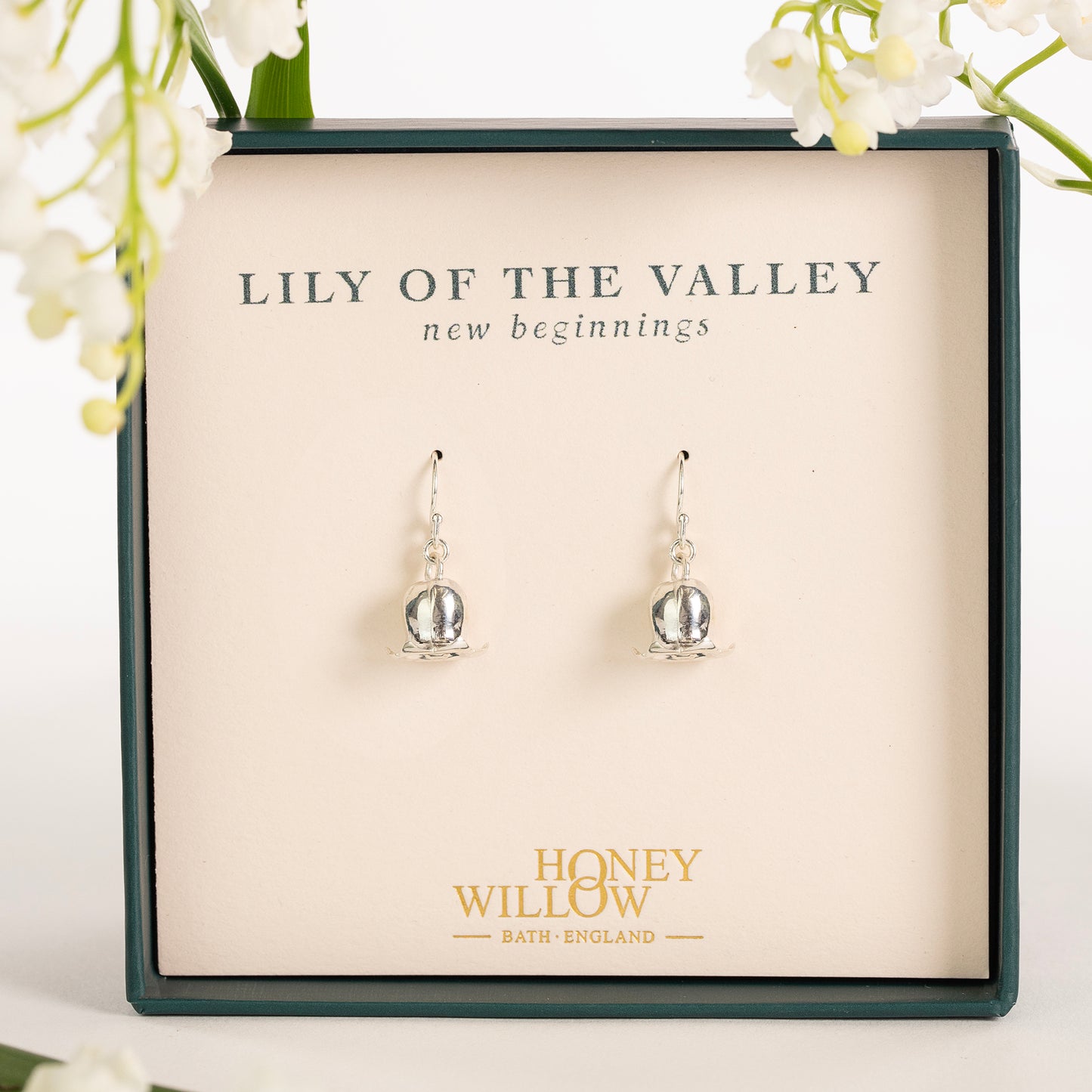 lily of the valley earrings