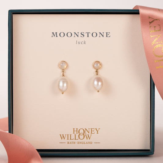 moonstone earrings