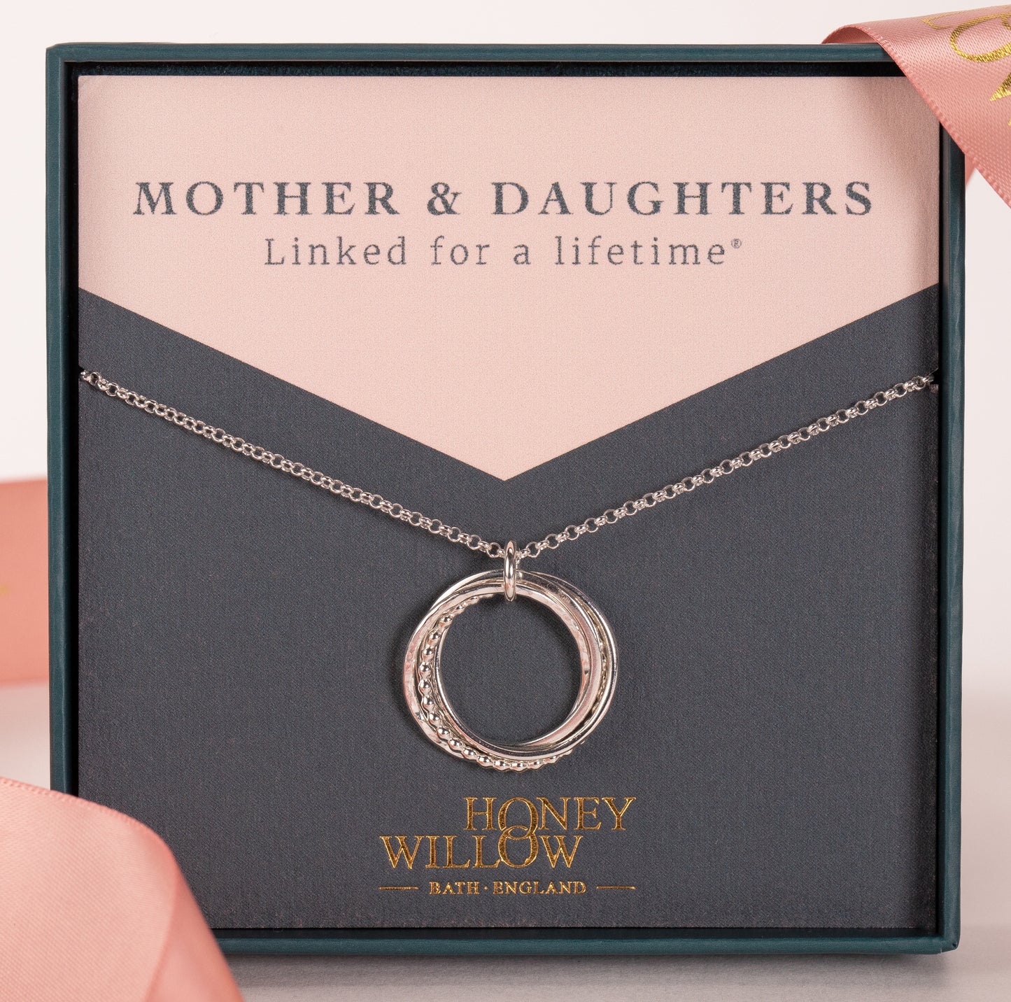 mother daughters necklace
