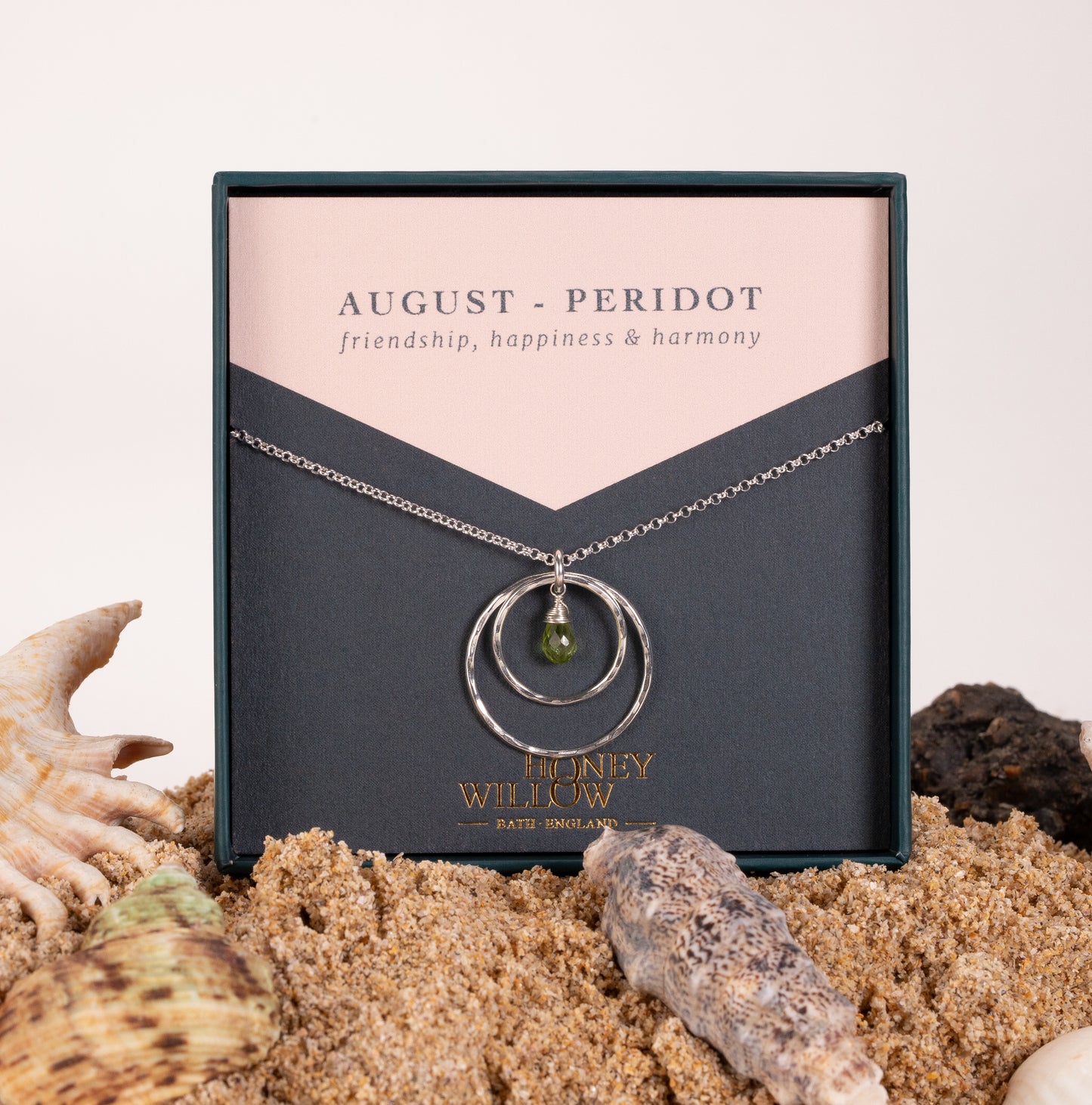 peridot necklace