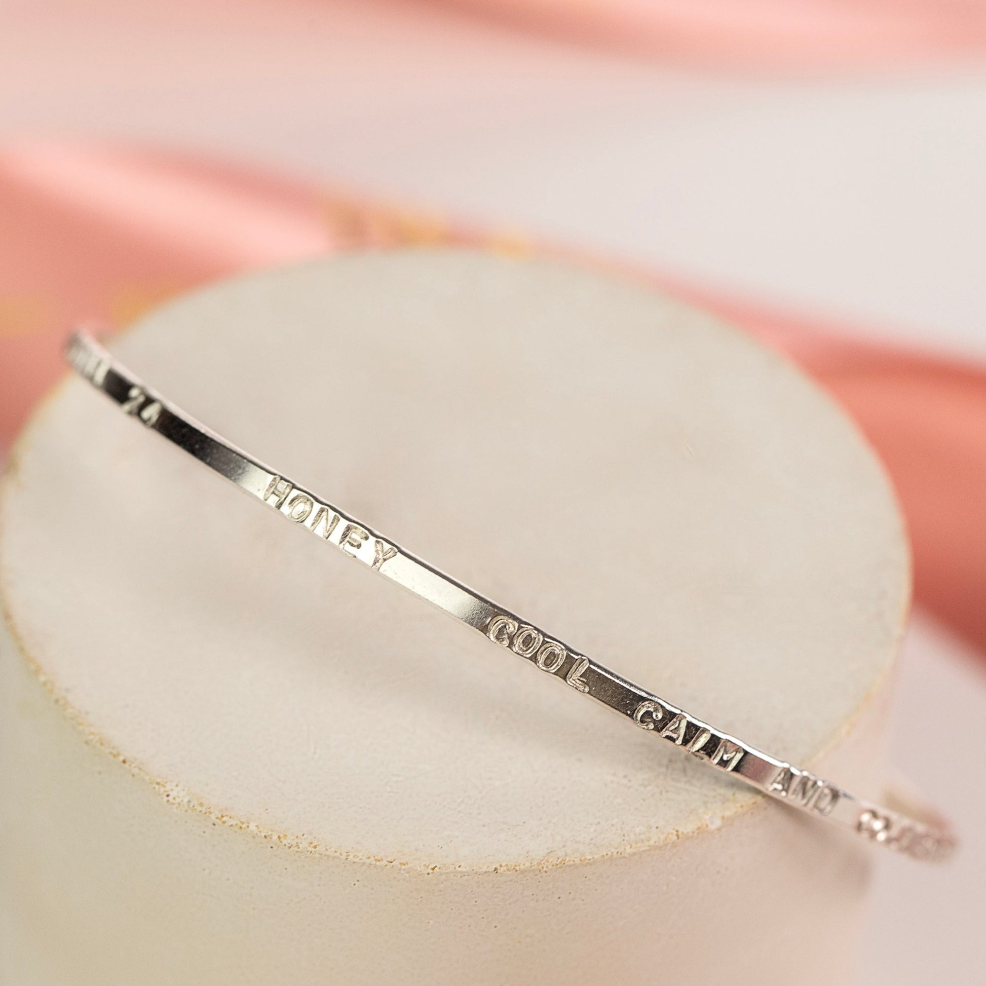 personalised bangle