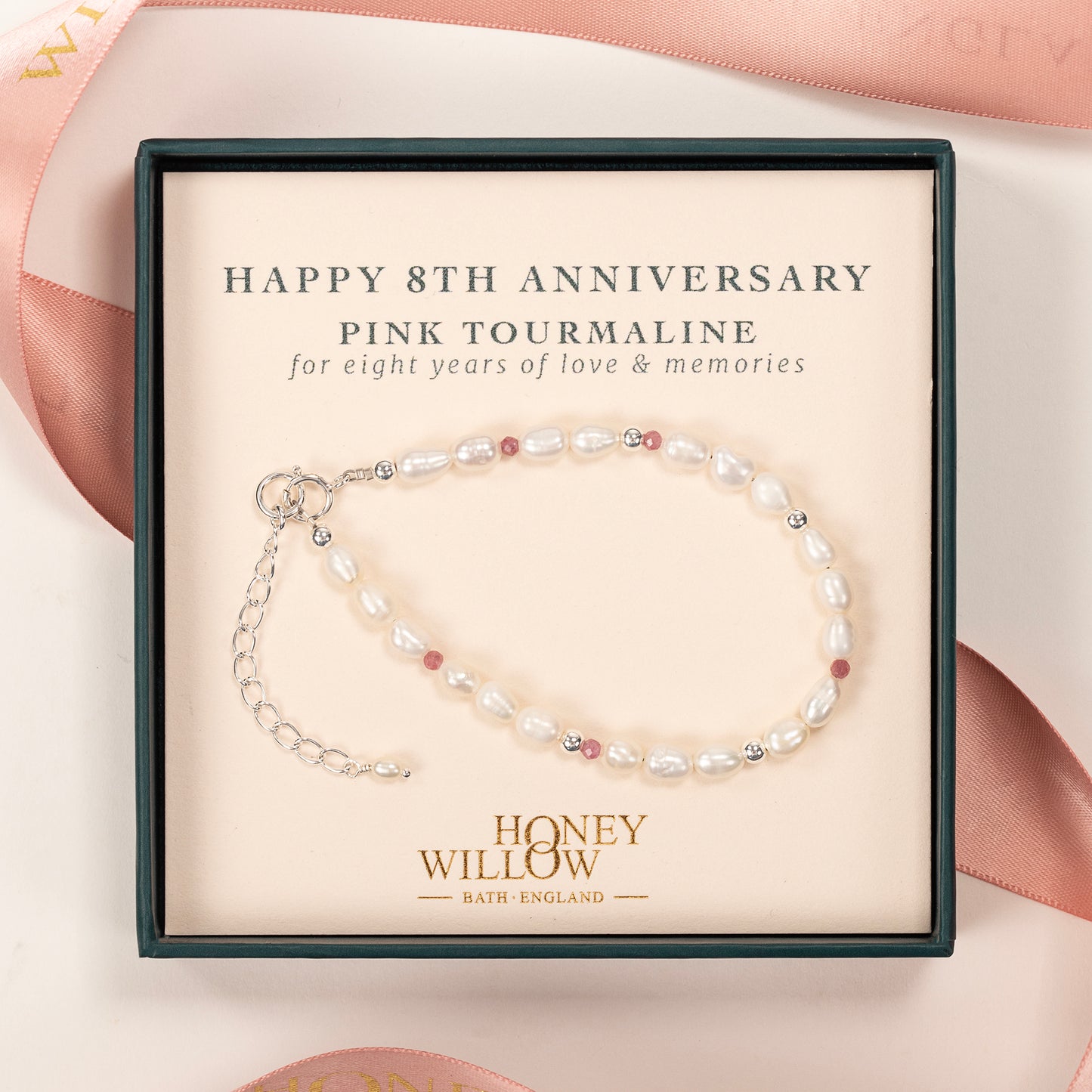 8th anniversary bracelet