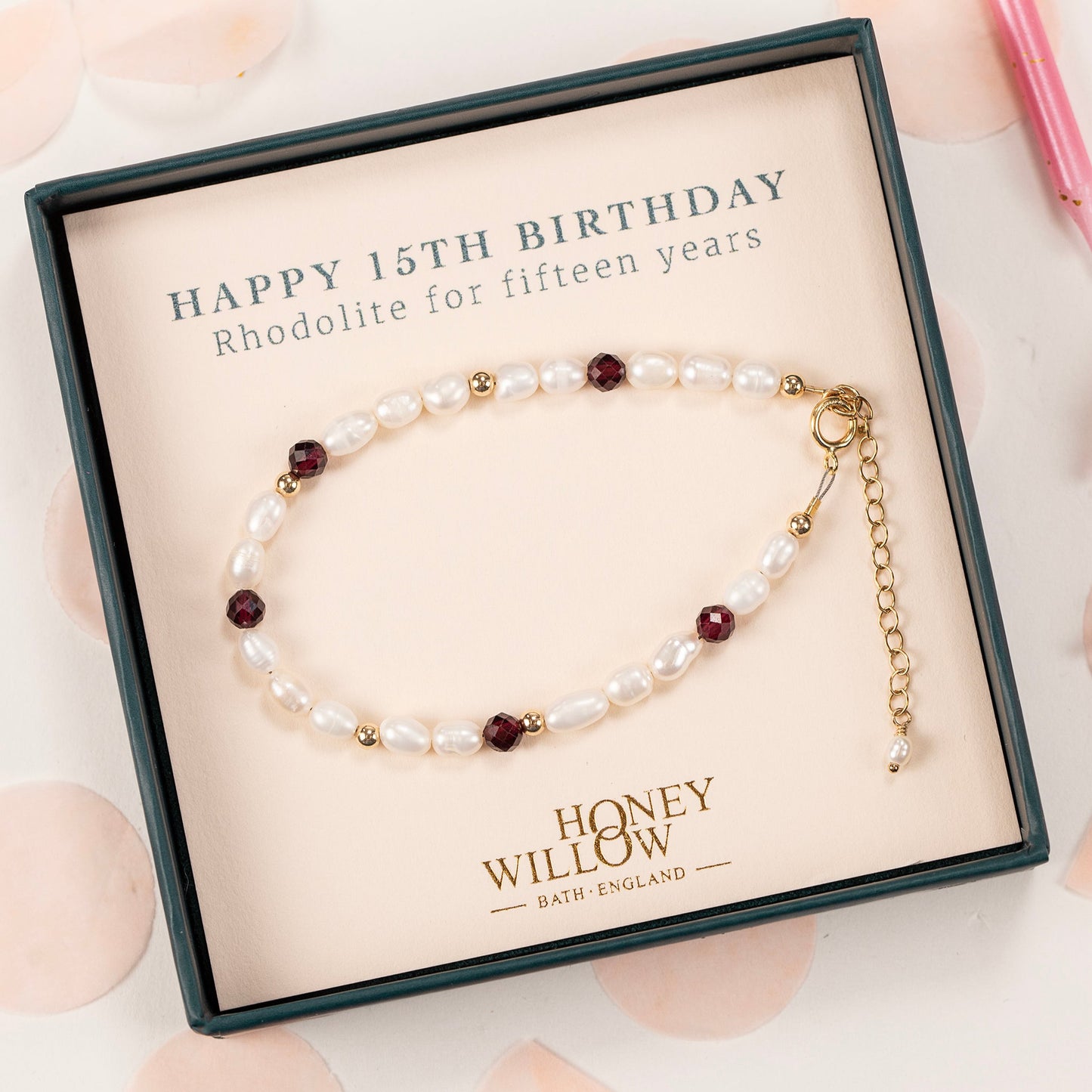 15th birthday bracelet