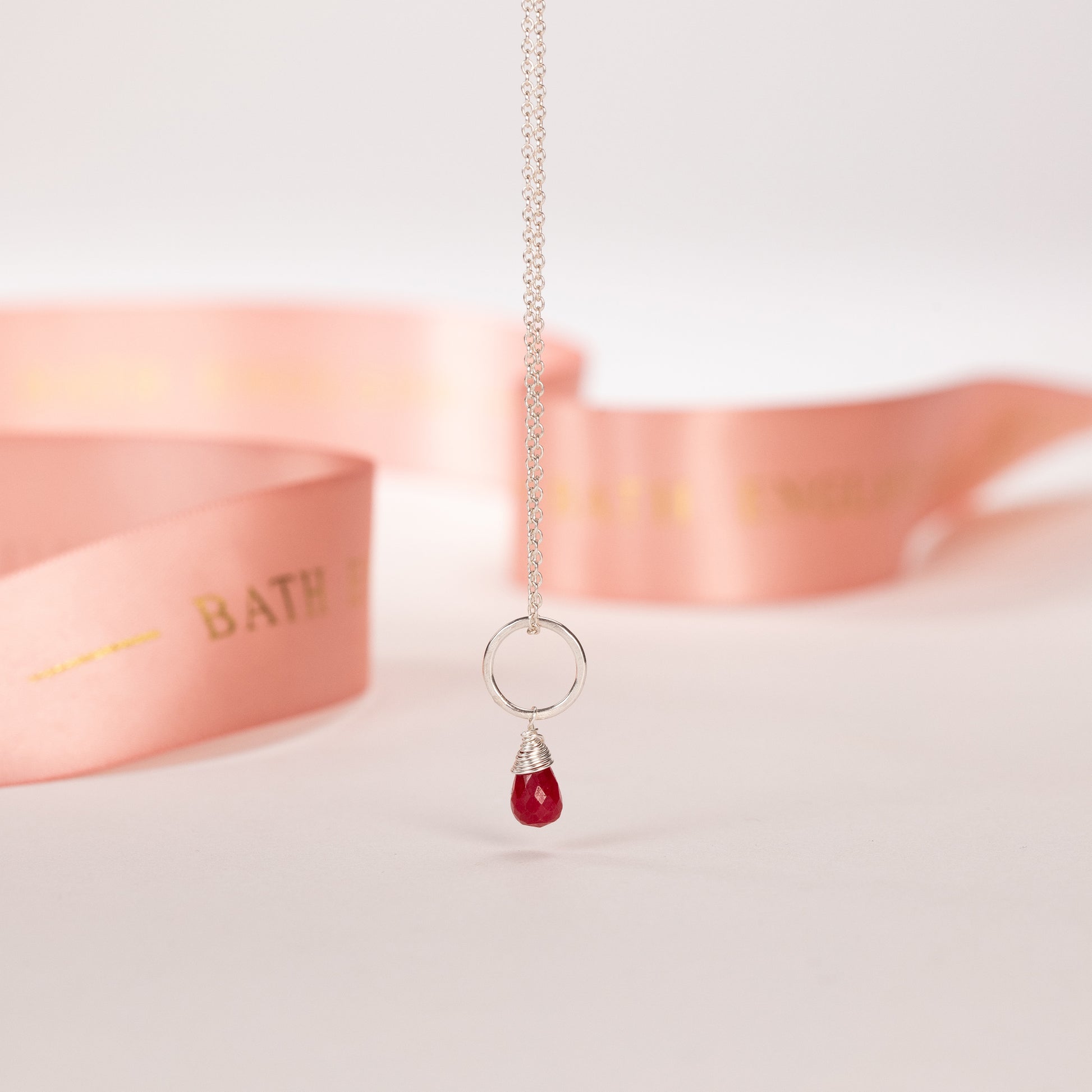 july birthstone necklace