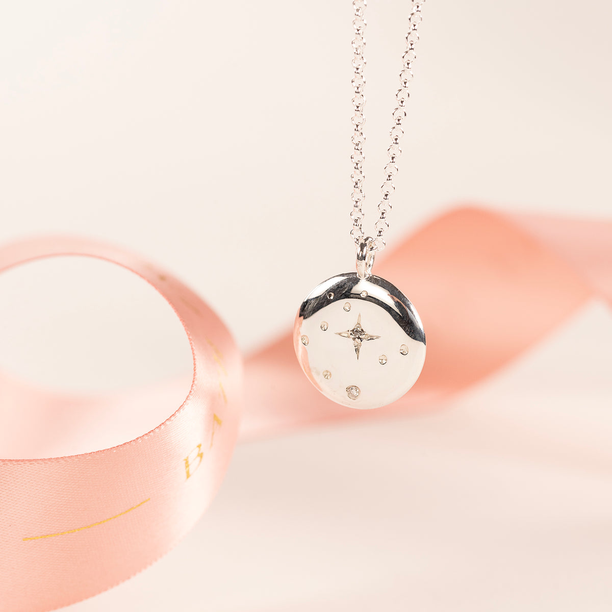 Sagittarius Constellation Necklace - Lab Grown Diamonds & Silver