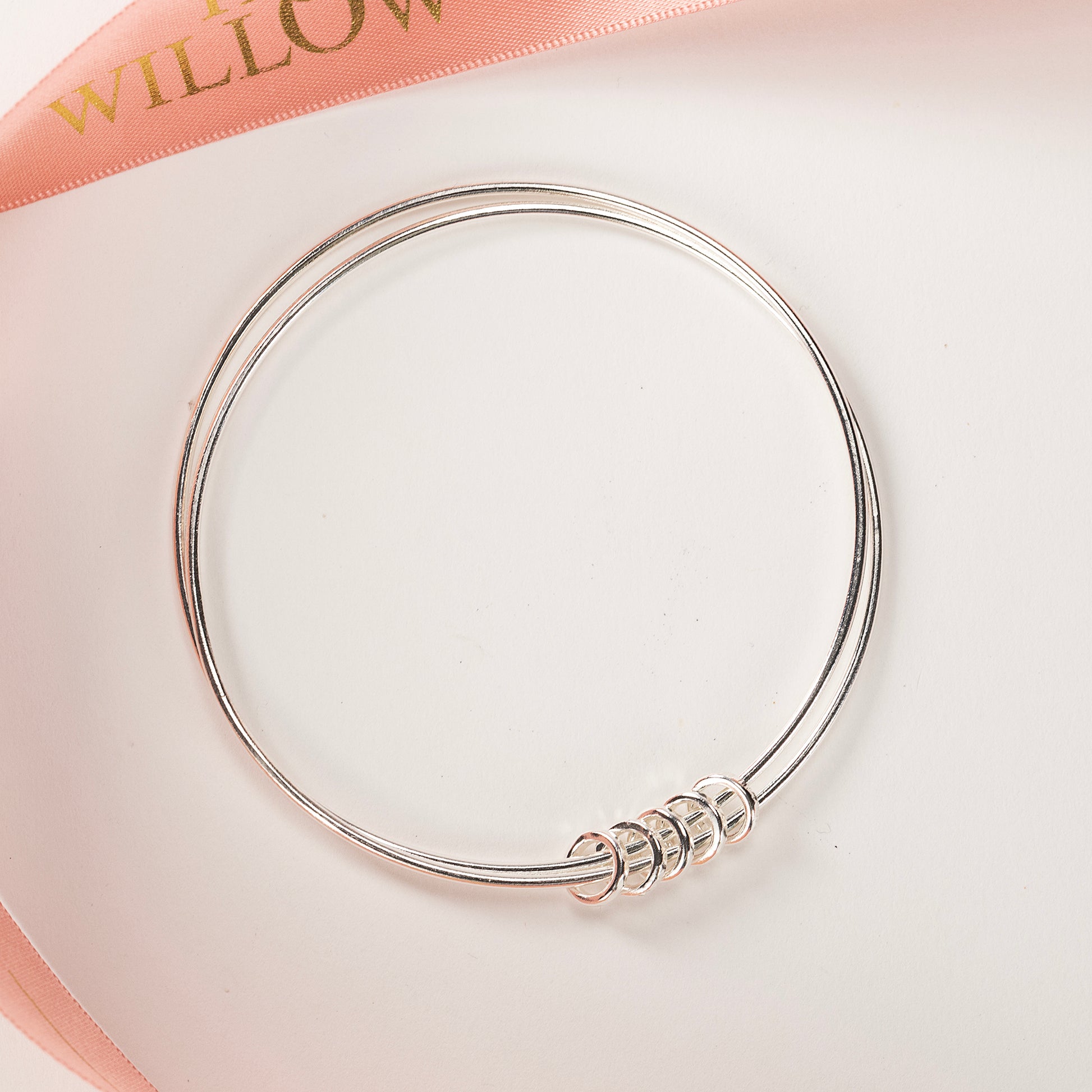 silver wedding anniversary bangle