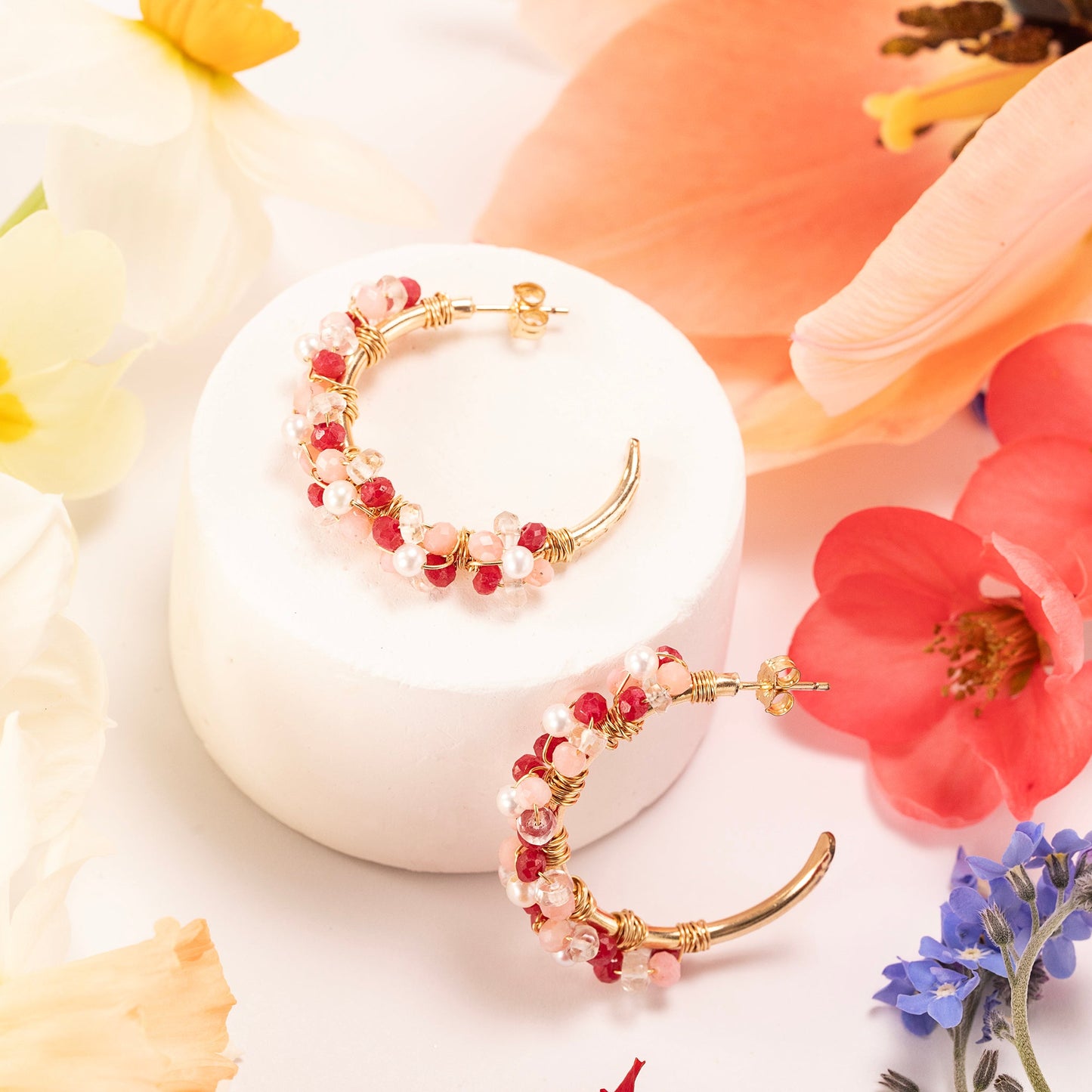 spring palette hoops