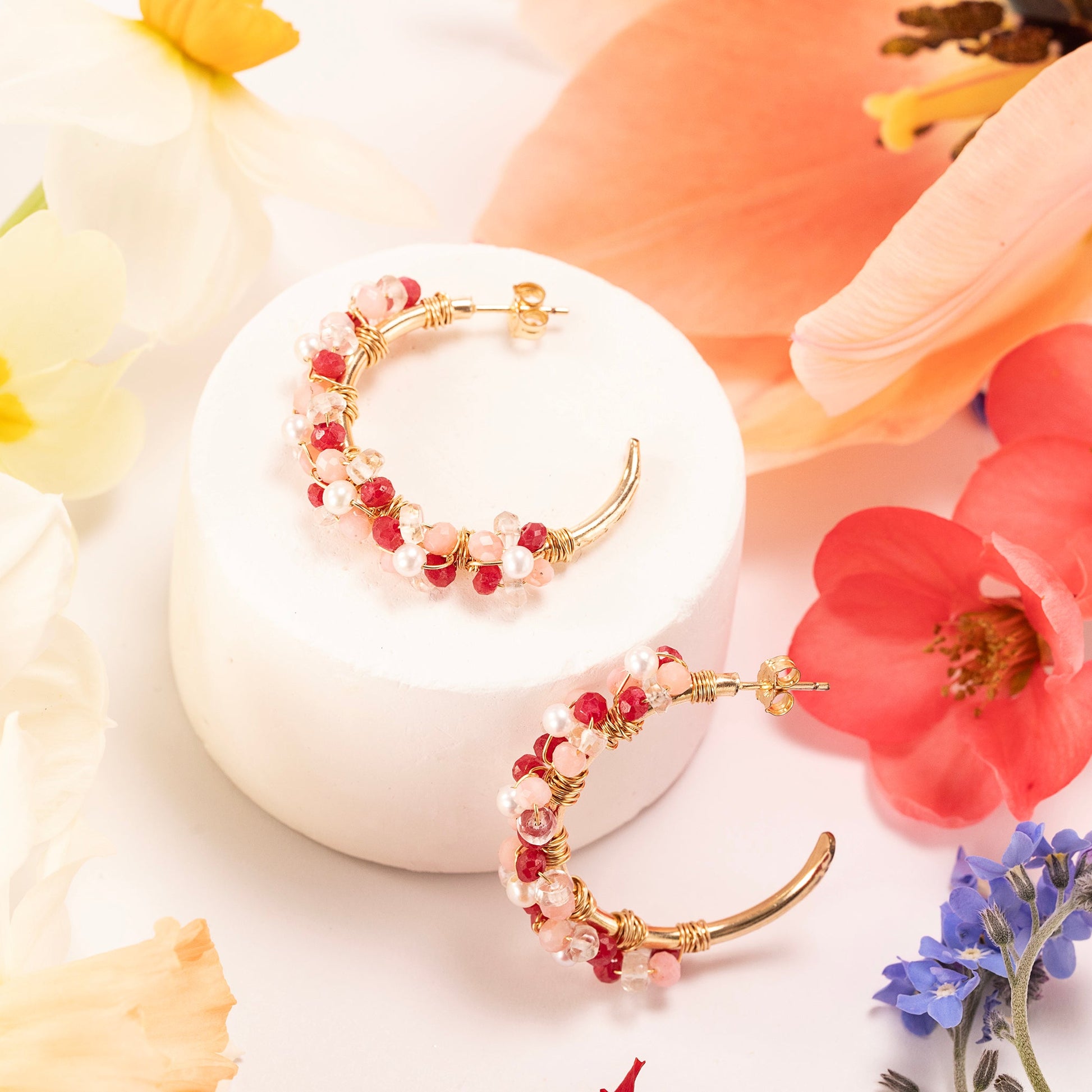 spring palette hoops