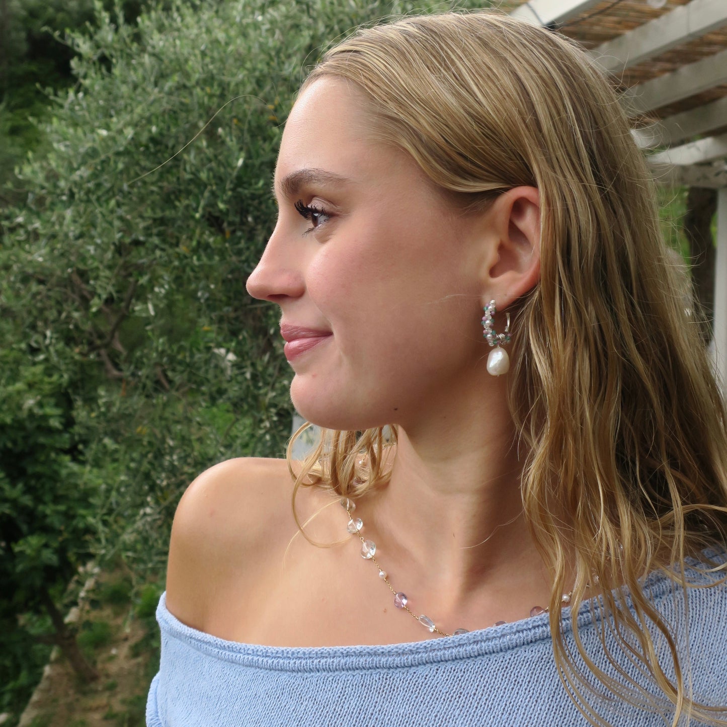 summer inspired hoops