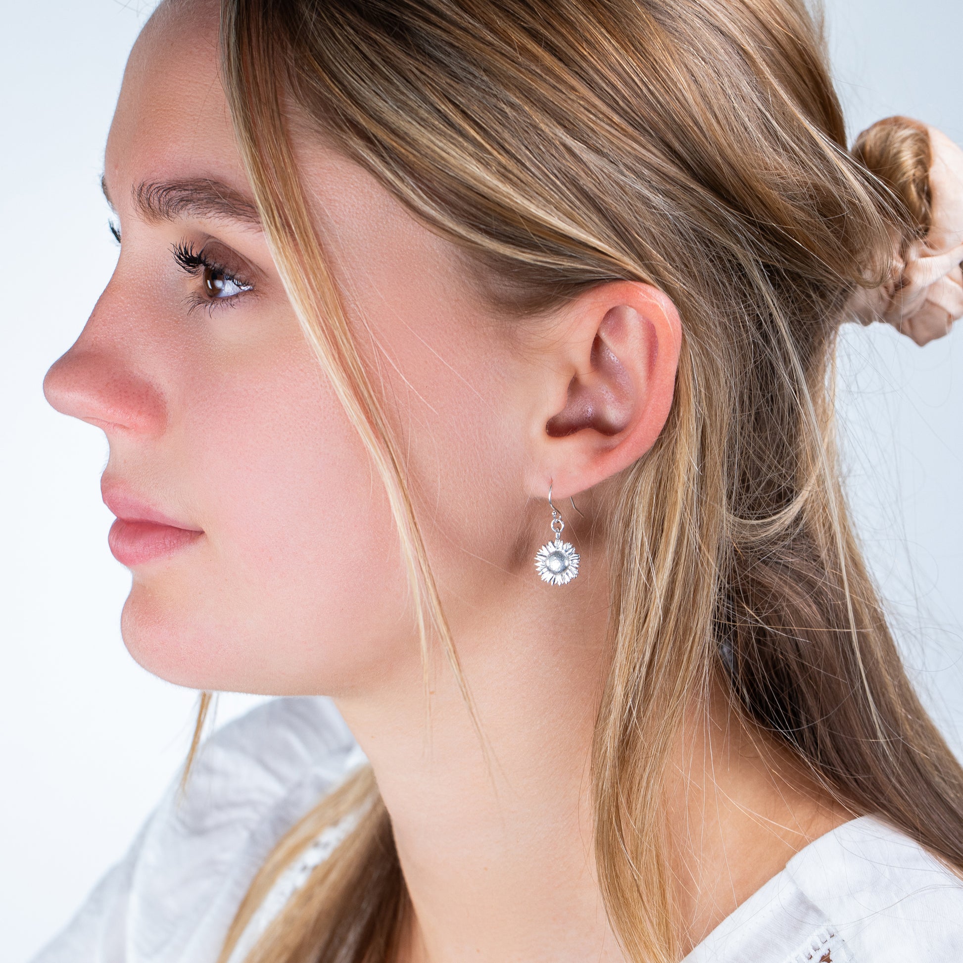 sunflower earrings