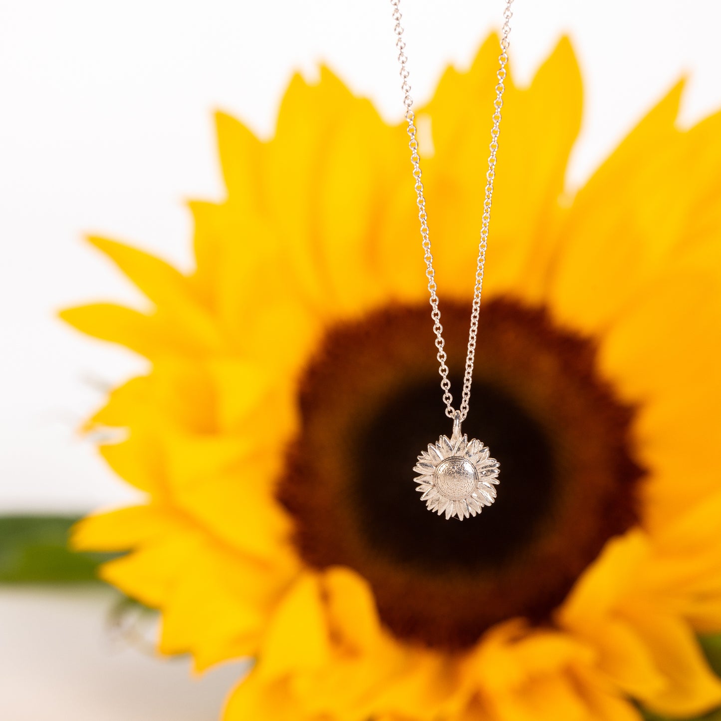 sunflower necklace