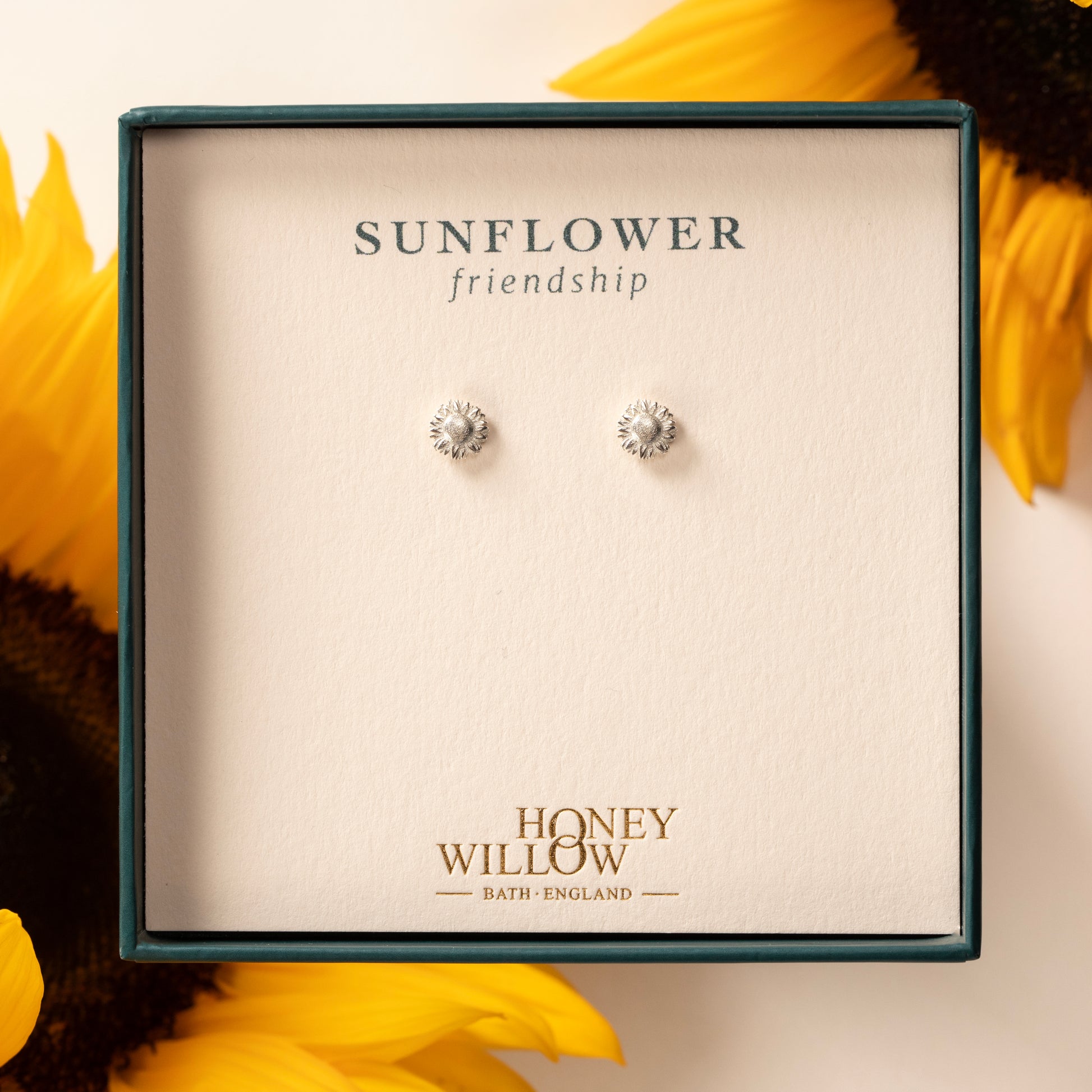 sunflower studs