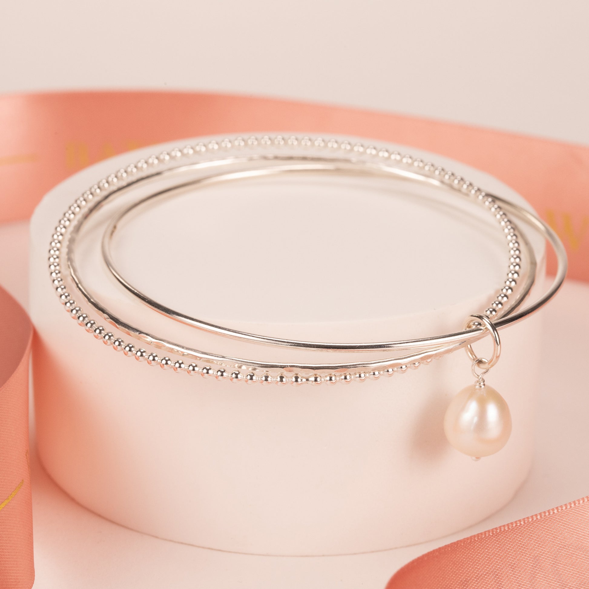 30th Anniversary Gift Pearl Wedding Anniversary Triple Linked