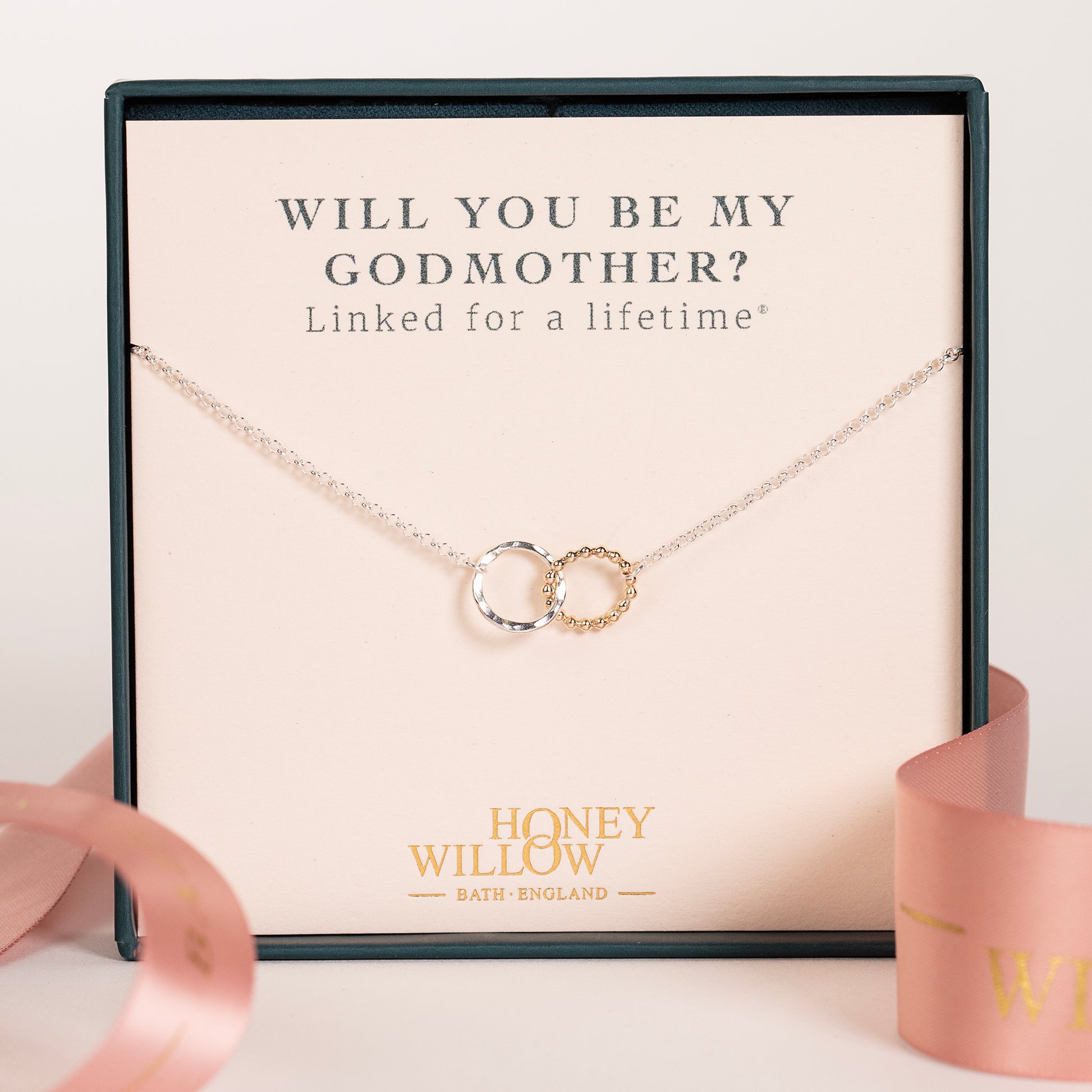 will you be my godmother necklace