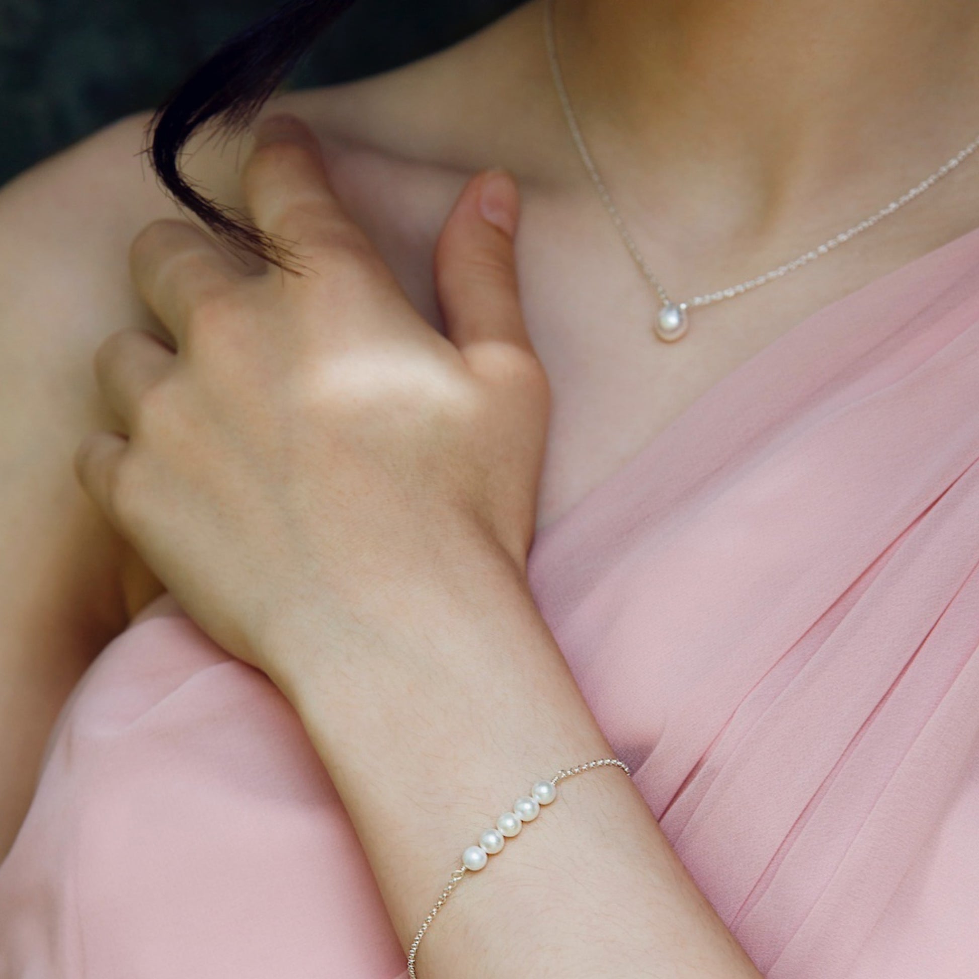 Pearl Bridesmaid Bracelet | Beth