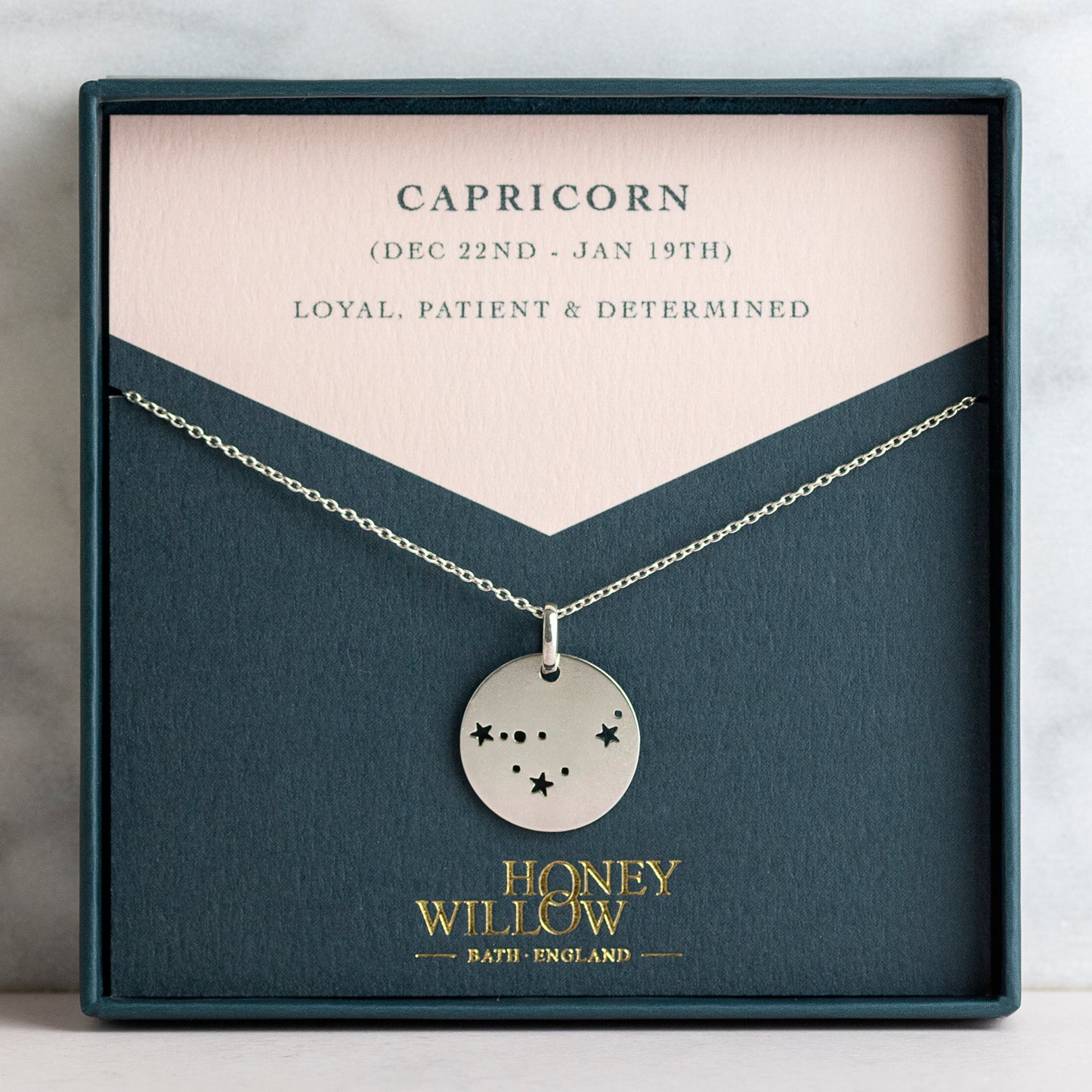 Capricorn Constellation Necklace