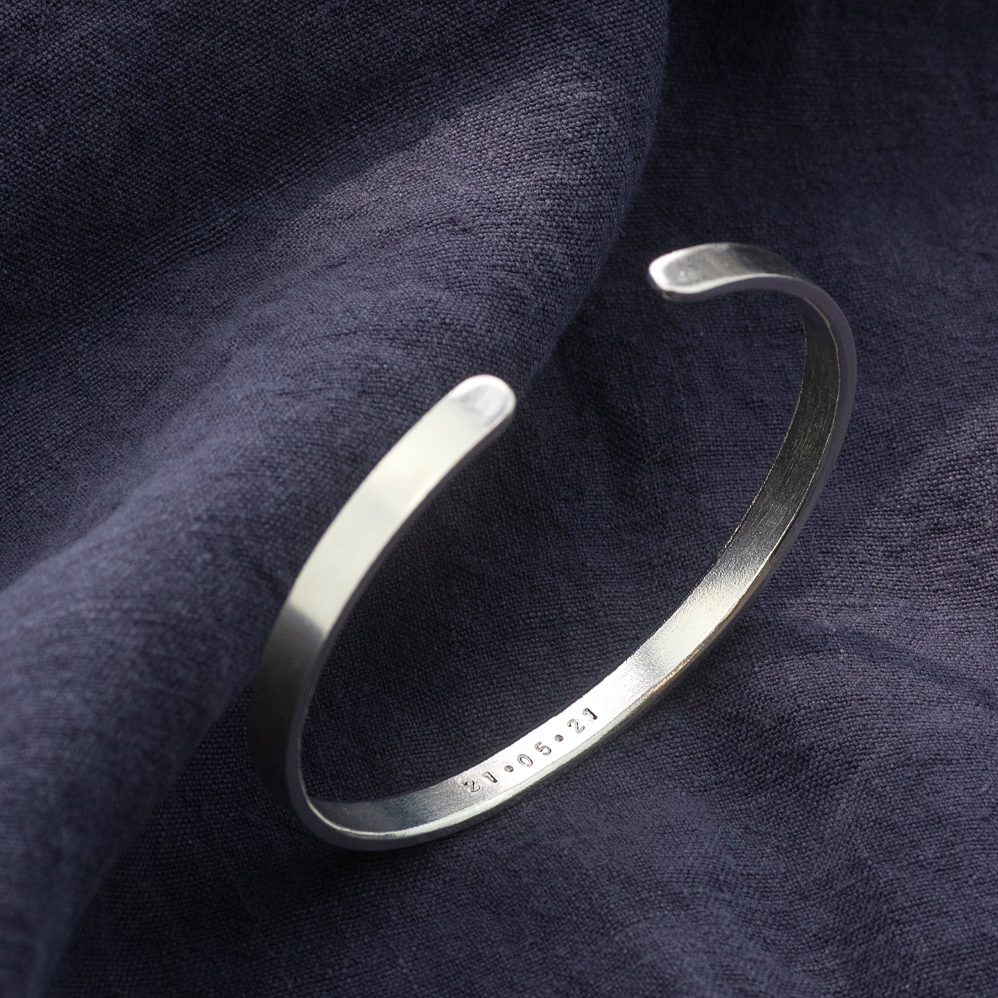 A Round You Pure Silver Bracelet – Curio Cottage