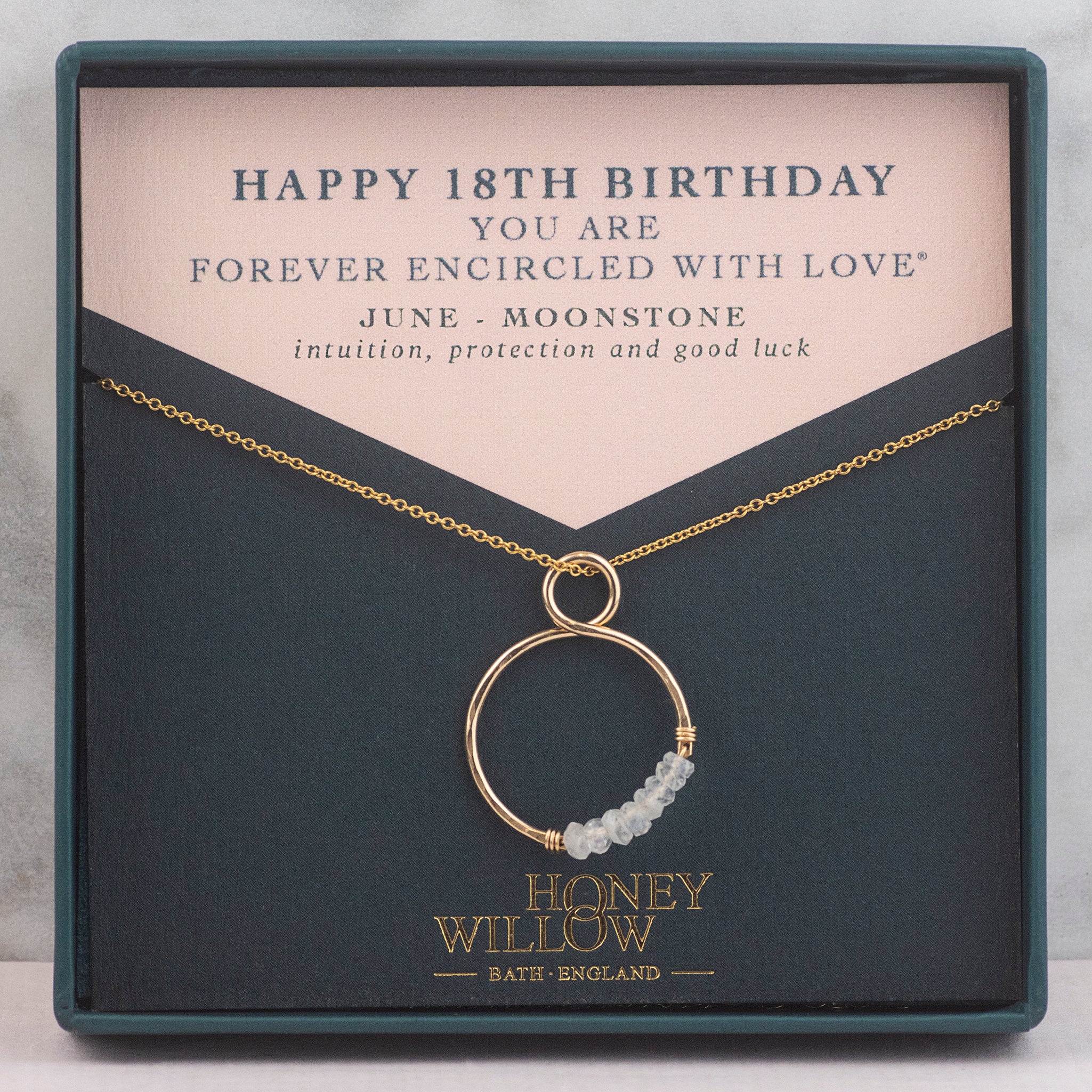 Happy 18th Birthday Necklace – Always In My Heart