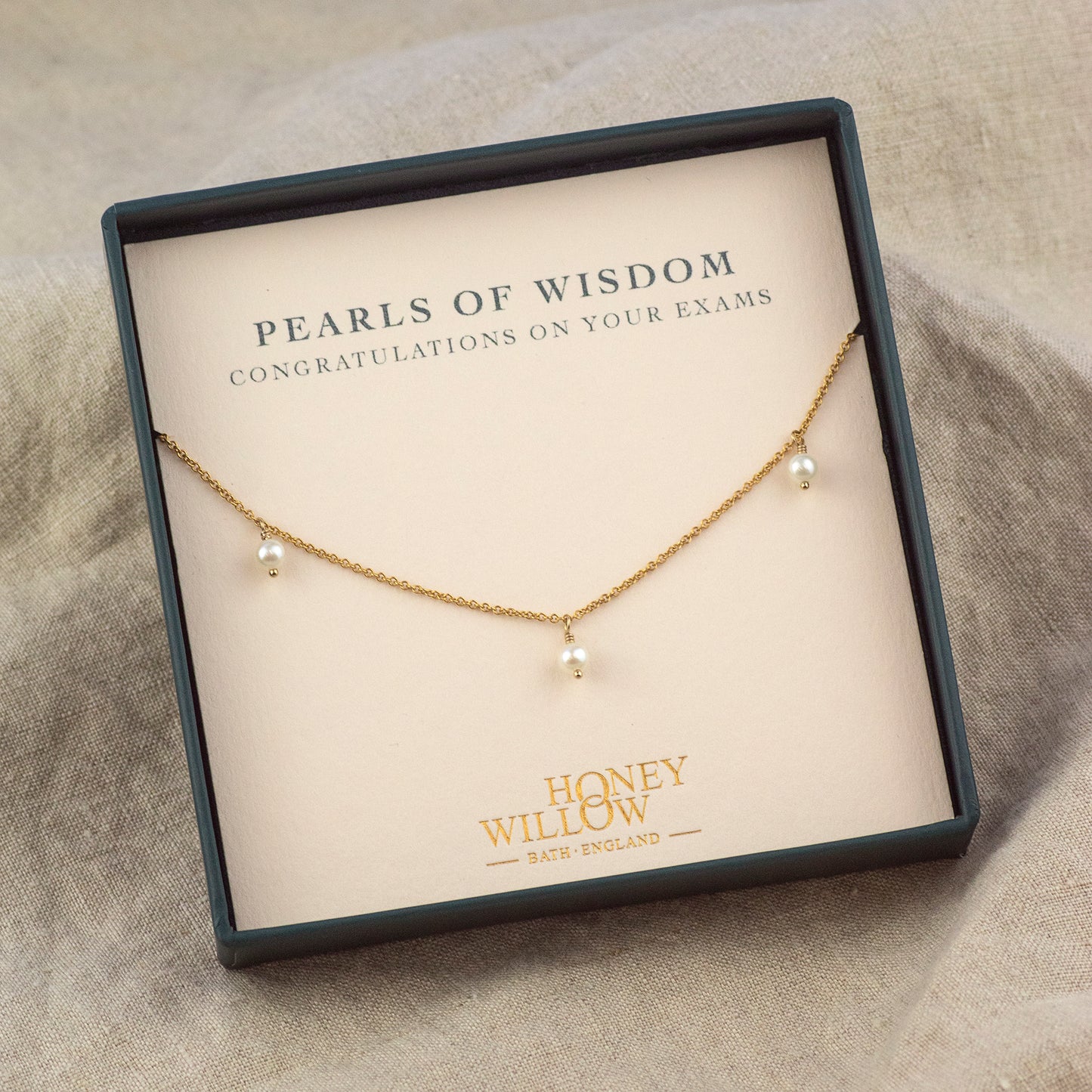 End of Exams Gift - Pearls of Wisdom Choker Necklace