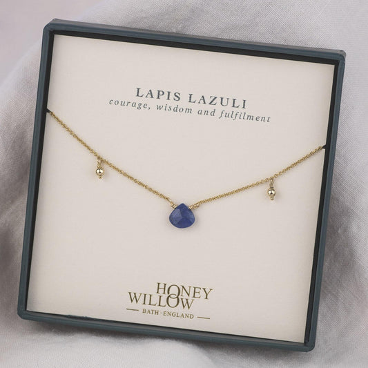 Lapis Lazuli Necklace - Courage, Wisdom & Fulfilment