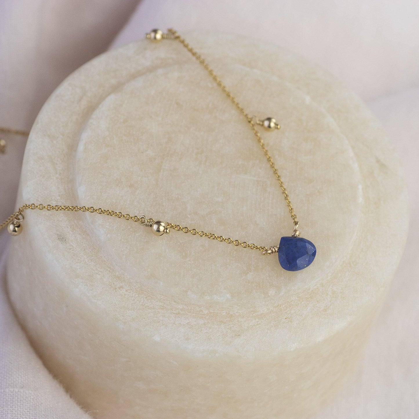 Lapis Lazuli Necklace - Courage, Wisdom & Fulfilment